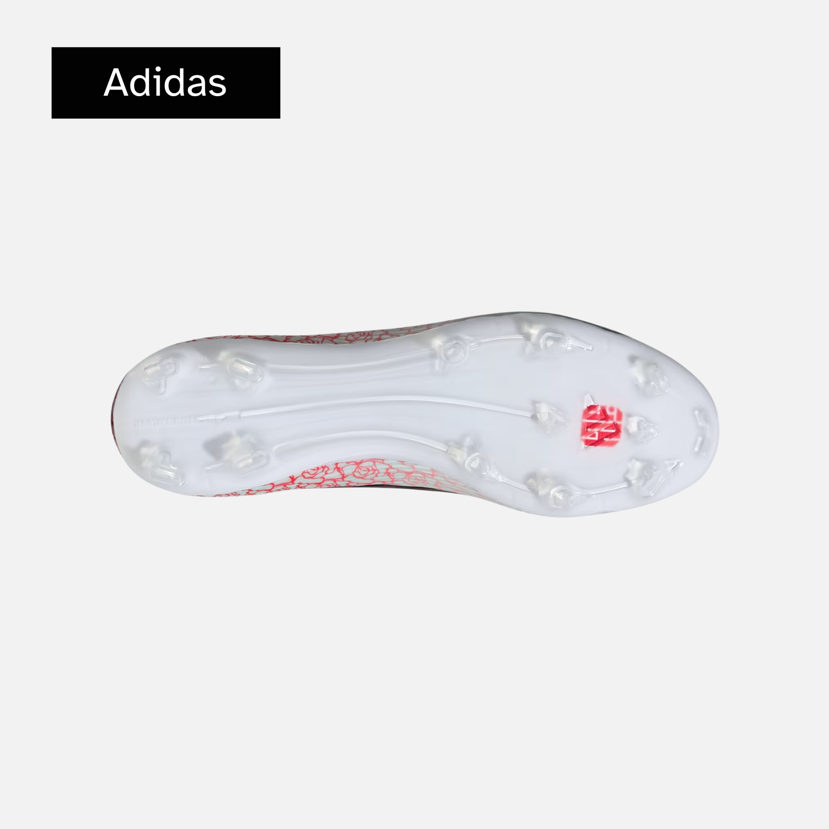 Lamine Yamal x adidas F50 League Laceless FG MG 'White Black Lucid Red'