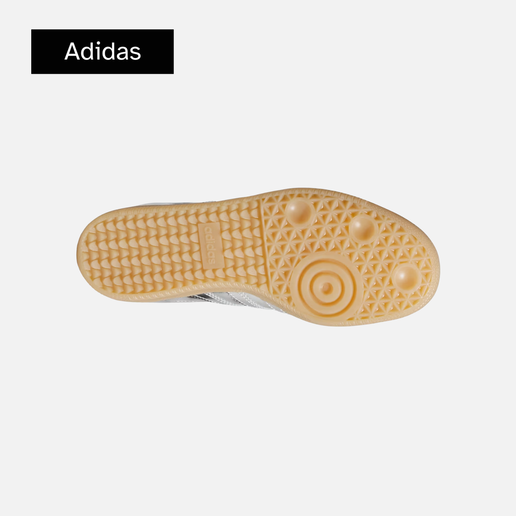 adidas Samba OG Silver Metallic Gum wmns