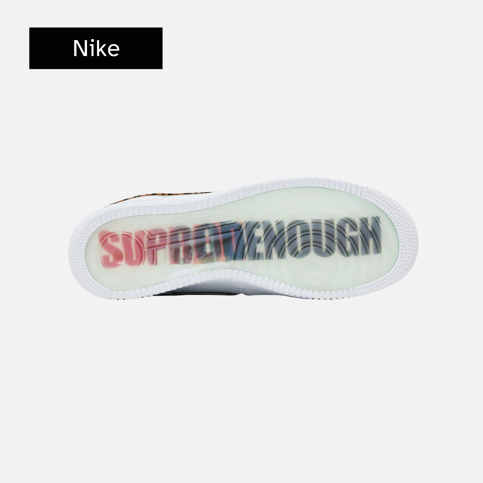 Supreme x GOODENOUGH x Nike Air Force 1 Low 'White Cheetah Print'