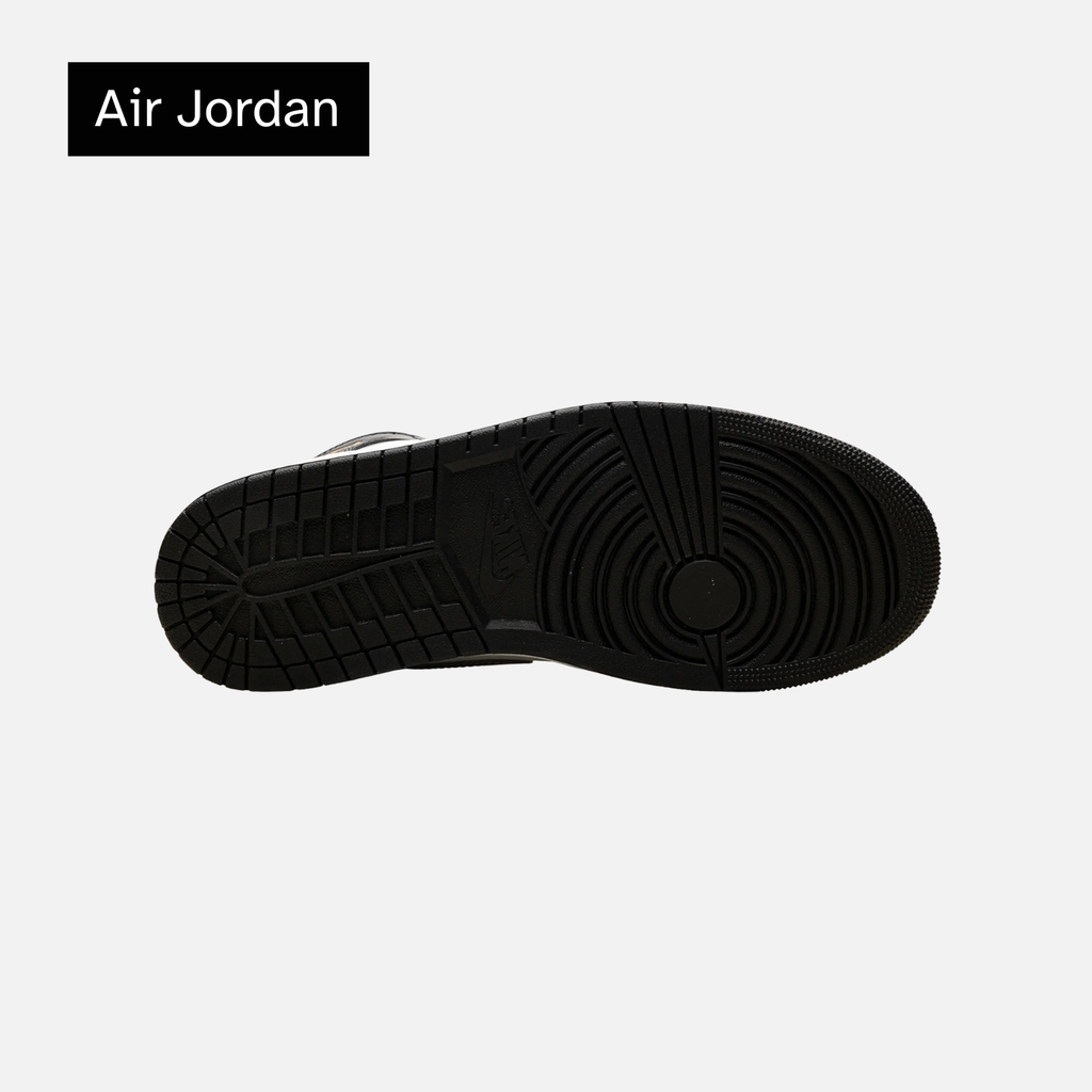 Air Jordan 1 Mid SE 'Black White Metallic Silver'