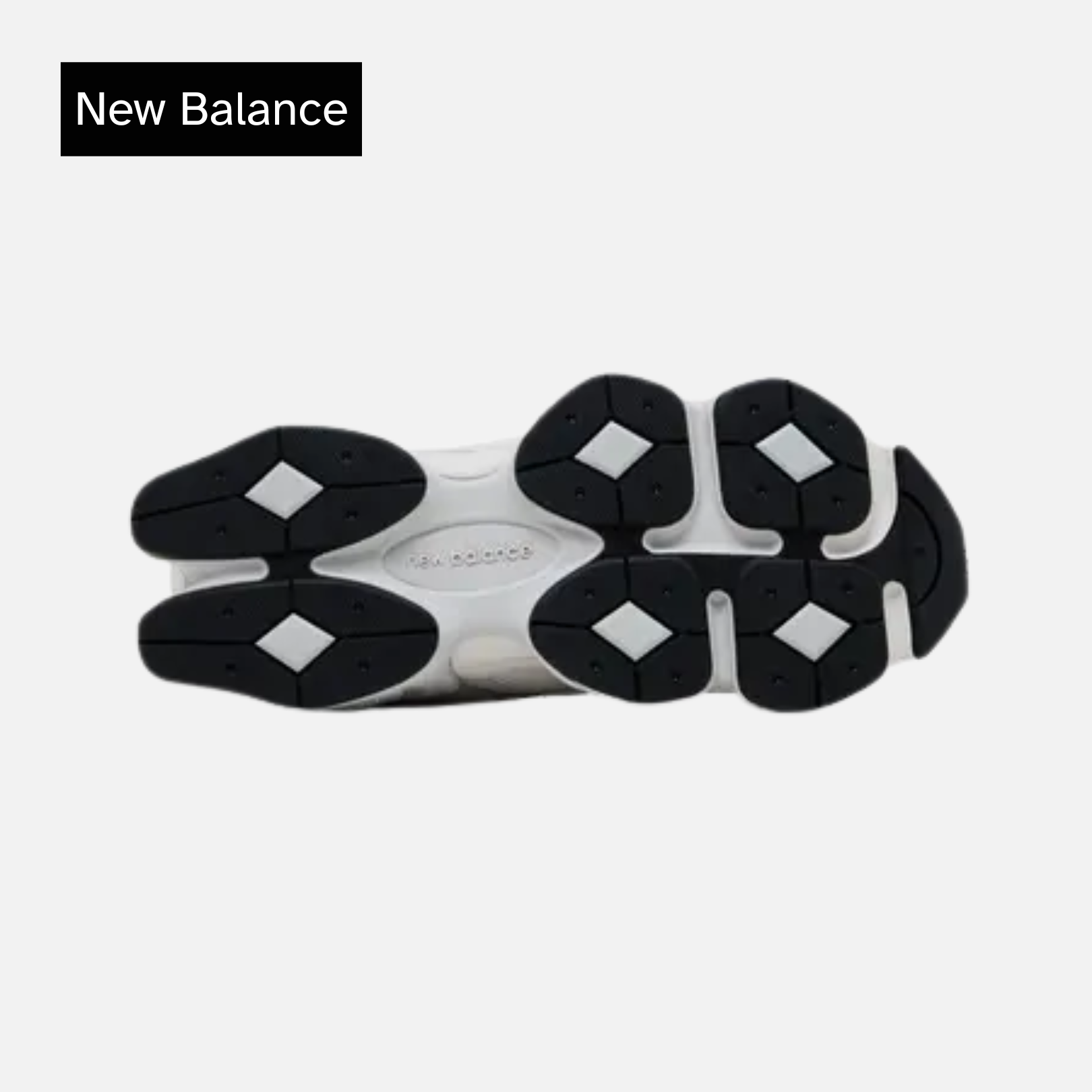 9060 'White Black Metallic Silver'