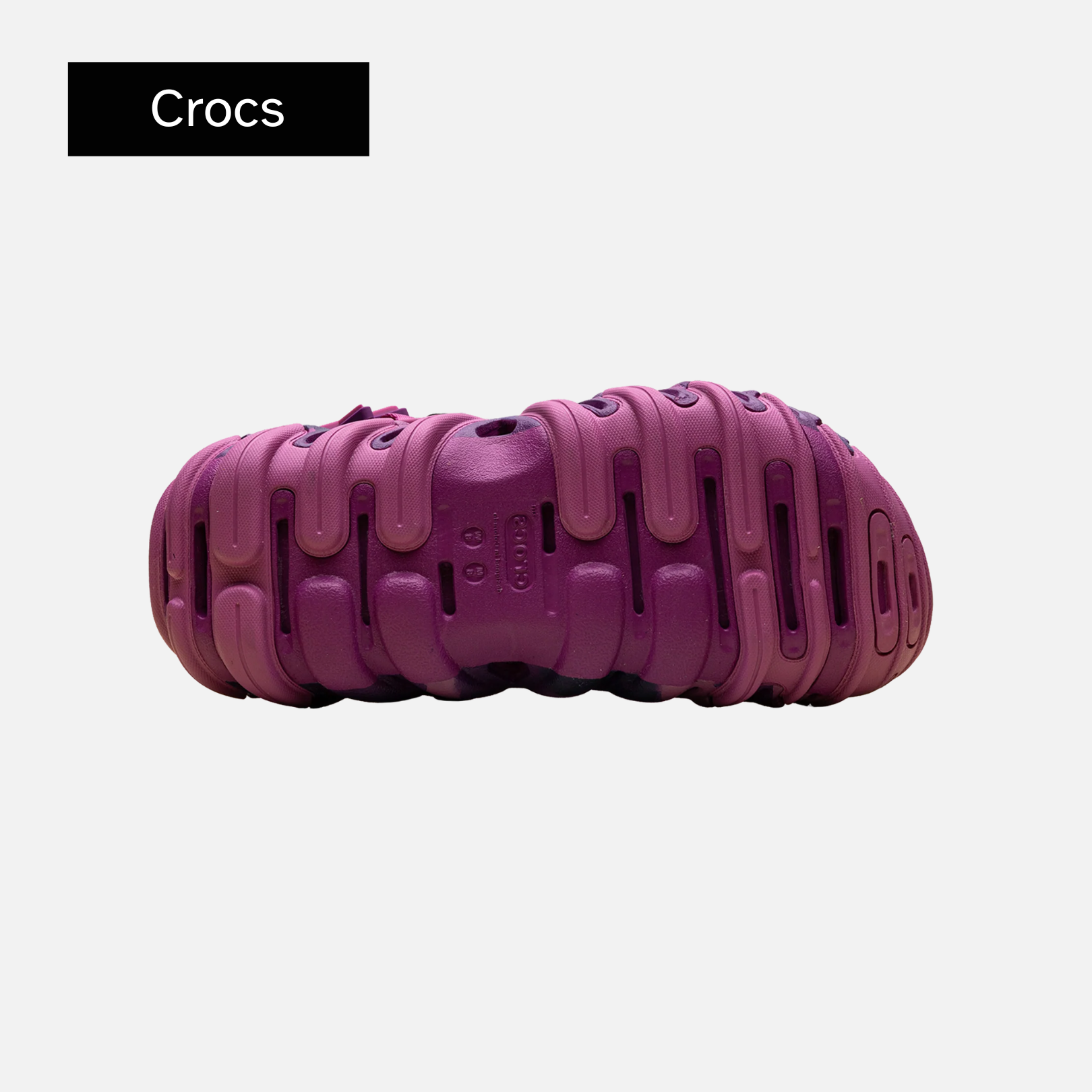 BAPE x Crocs Echo RO Clog 'Purple Camo'