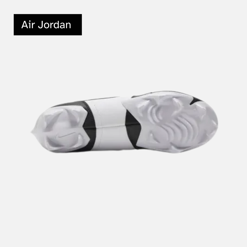 Air Jordan 1 Low TD Cleat 'Black White' 2023