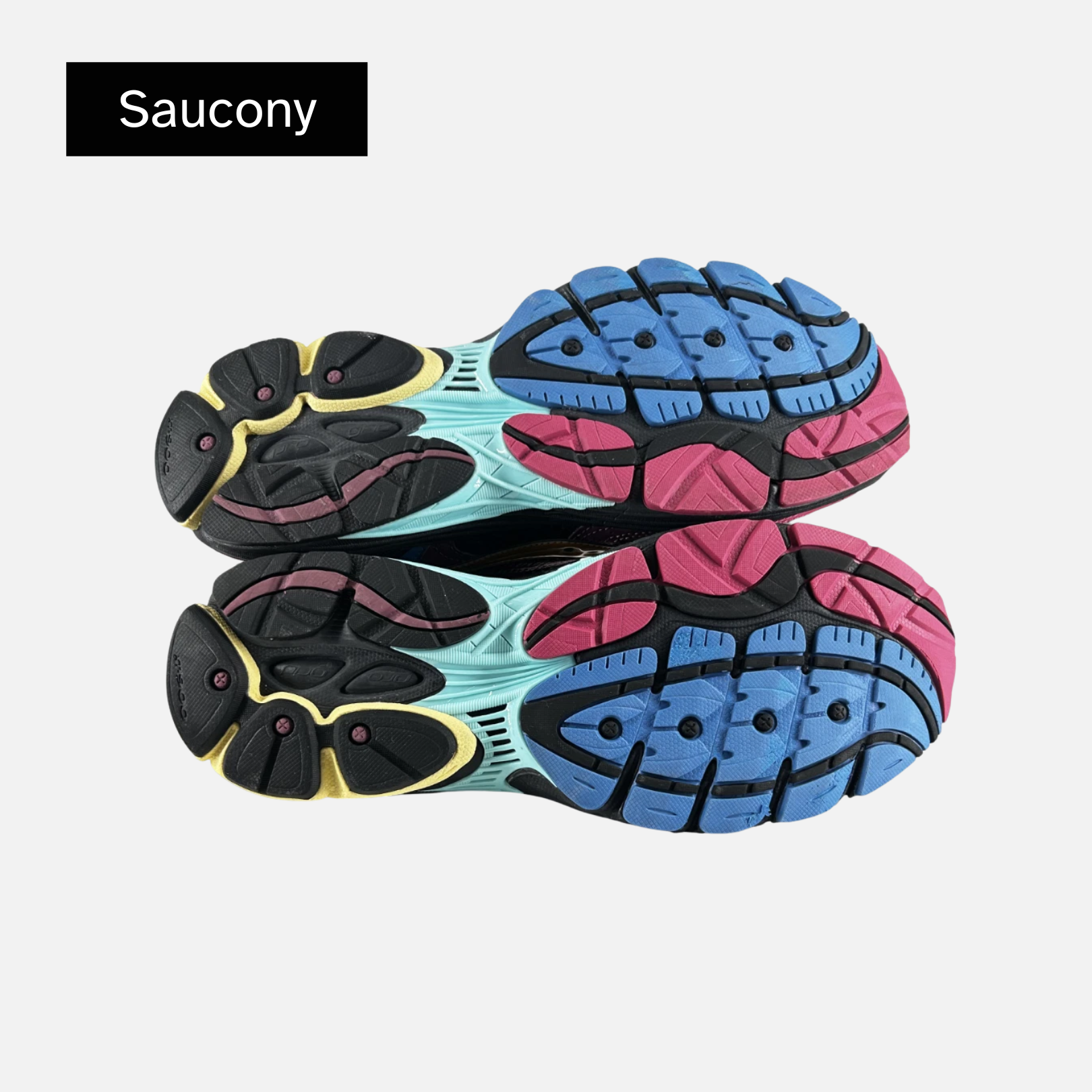 Saucony ProGrid Omni 9 'Multi-Color Black' Foot Locker Exclusive