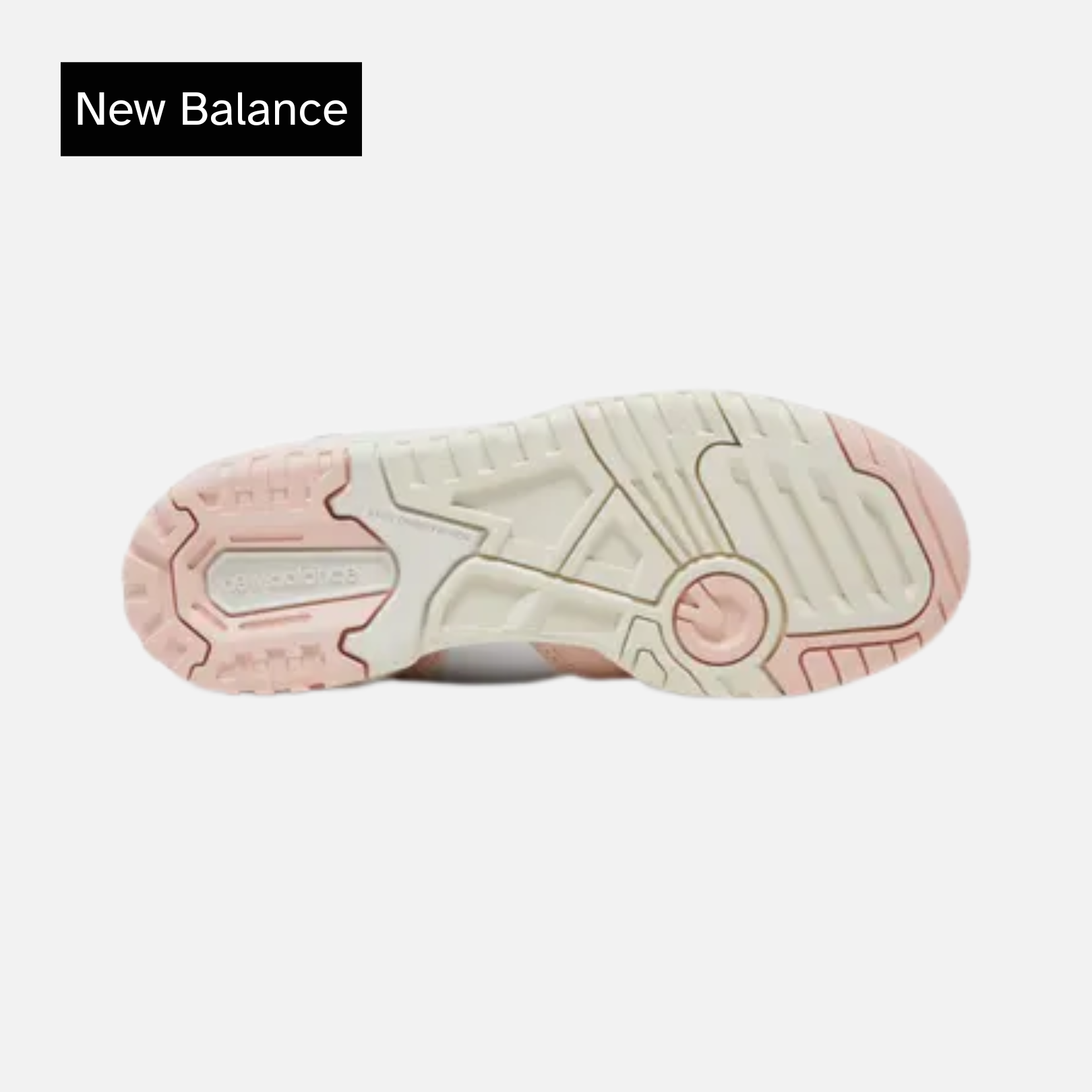 550 Big Kid 'Pink Sand White'