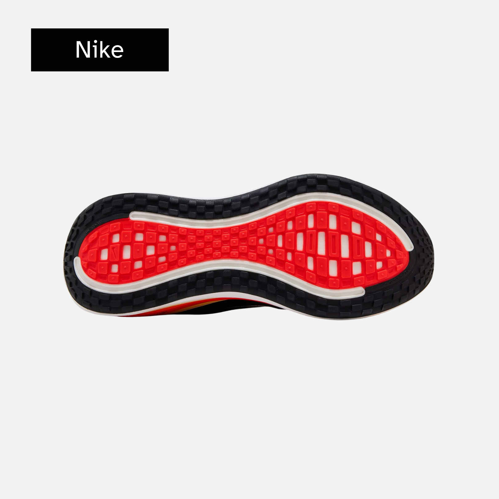 Nike Vomero Plus 'Black Bright Crimson White'