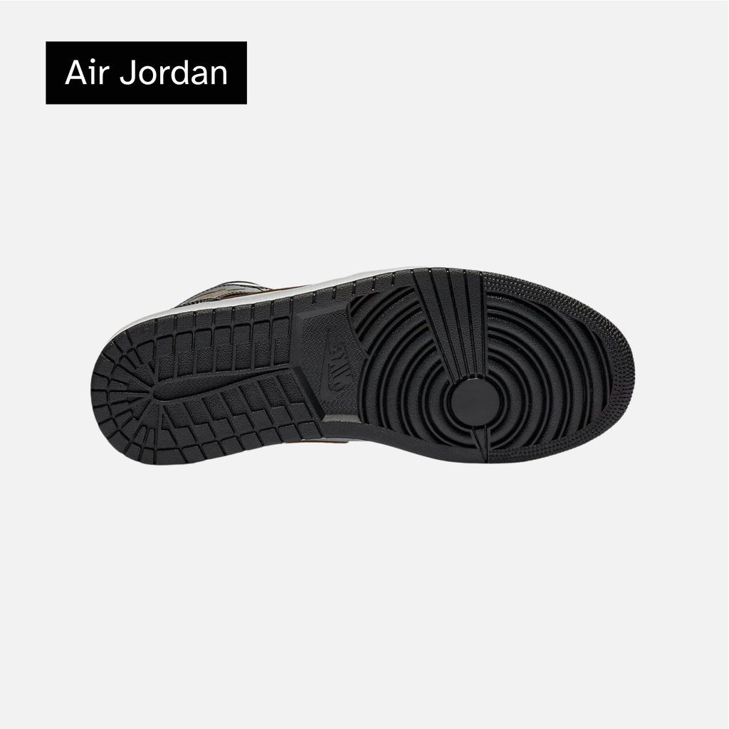 Air Jordan 1 Mid Patent SE 'Black Gold'