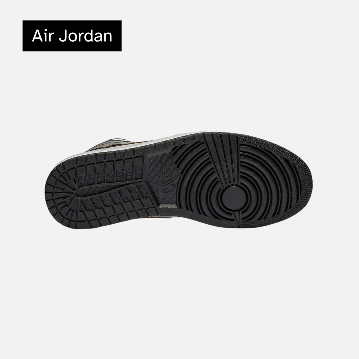 Air Jordan 1 Mid Patent SE 'Black Gold'