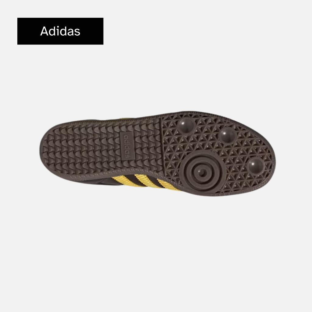 Adidas Wmns Samba OG 'Shadow Brown Powder Yellow'