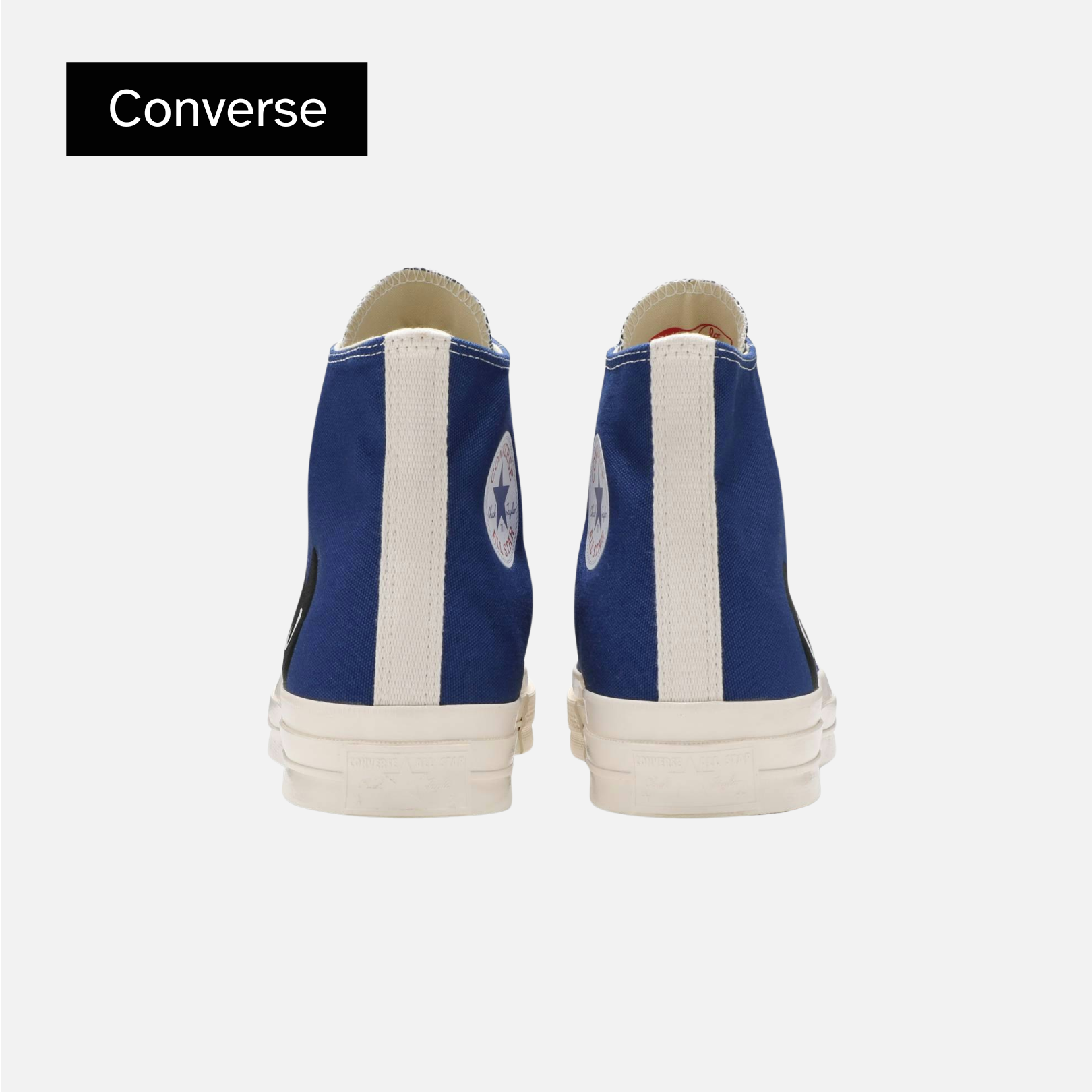 Comme des Garçons PLAY x Converse Chuck 70 High 'Blue Quartz'