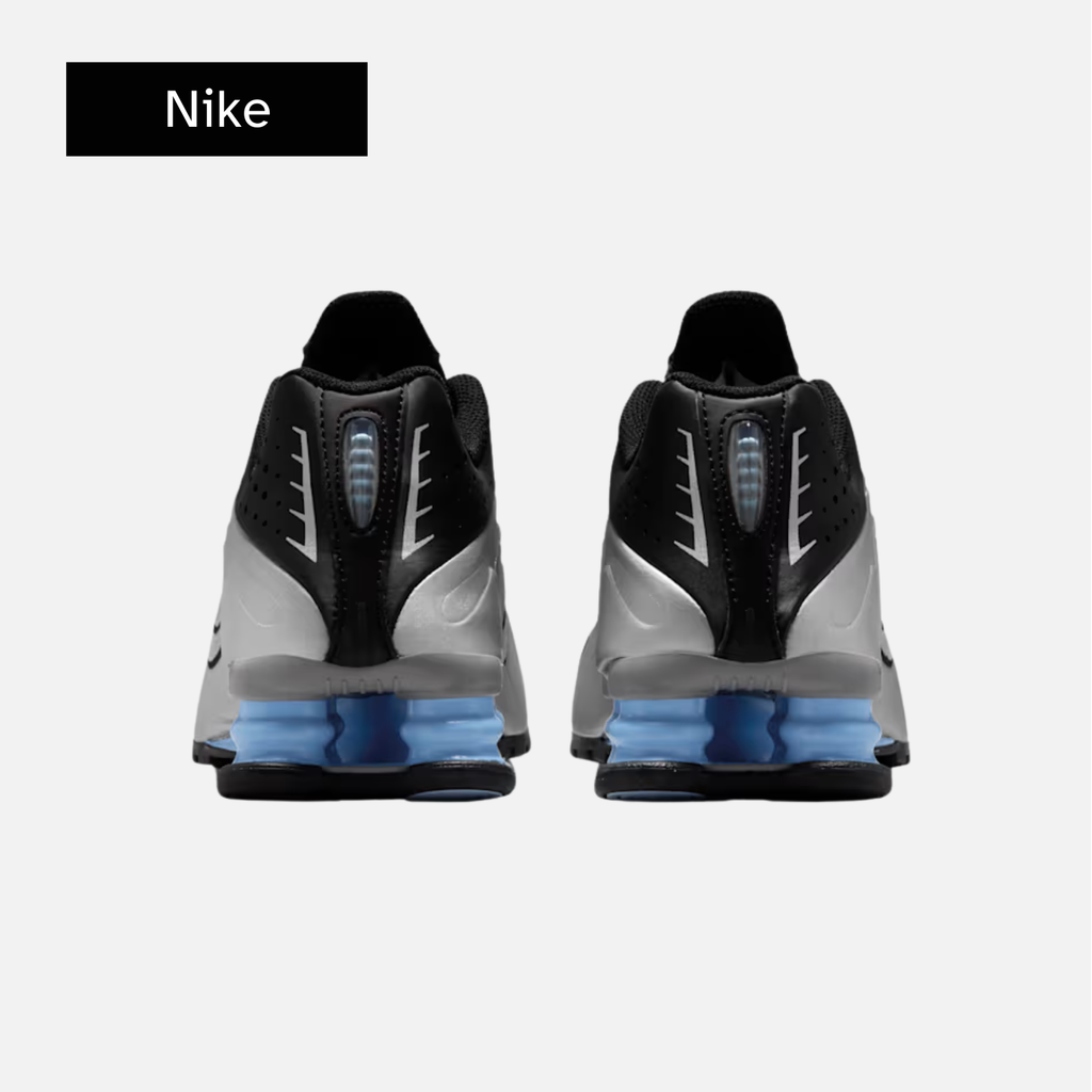 Nike Shox R4 GS 'Metallic Silver Psychic Blue'