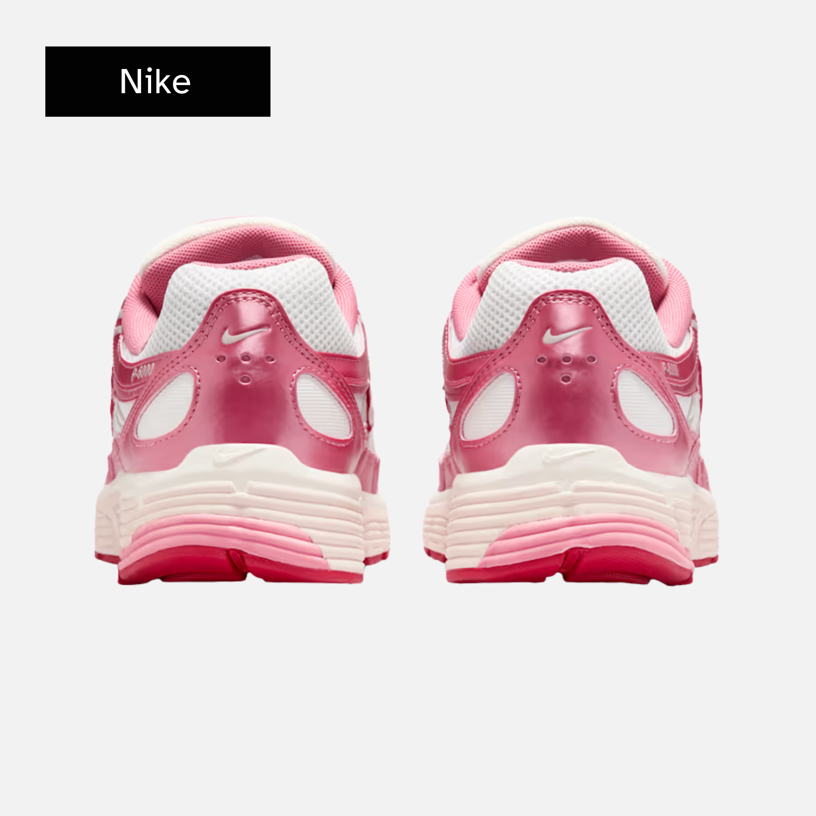Nike Wmns P-6000 'Summit White Slit Red'