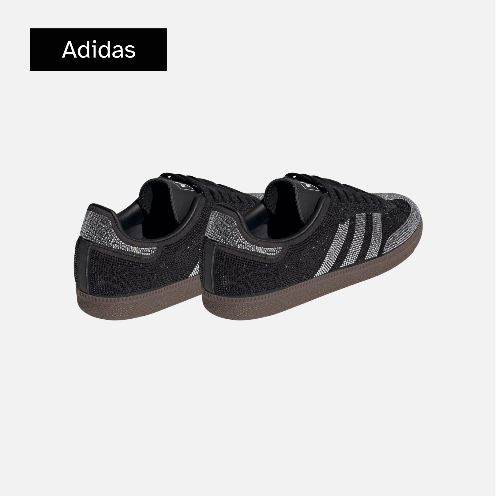 adidas Wmns Samba OG 'Black Silver Rhinestones'
