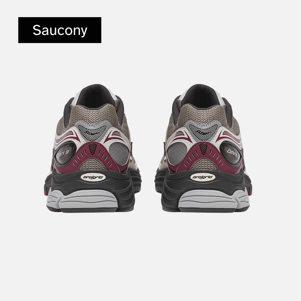 Saucony ProGrid Omni 9 'Tan Maroon'