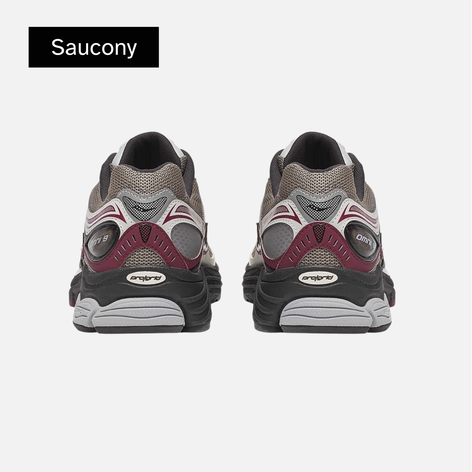 Saucony ProGrid Omni 9 'Tan Maroon'