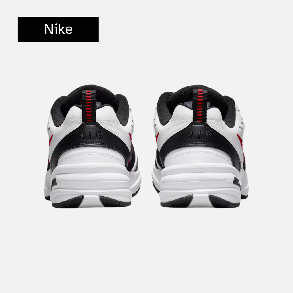 Nike Air Monarch IV 'White Black Red'
