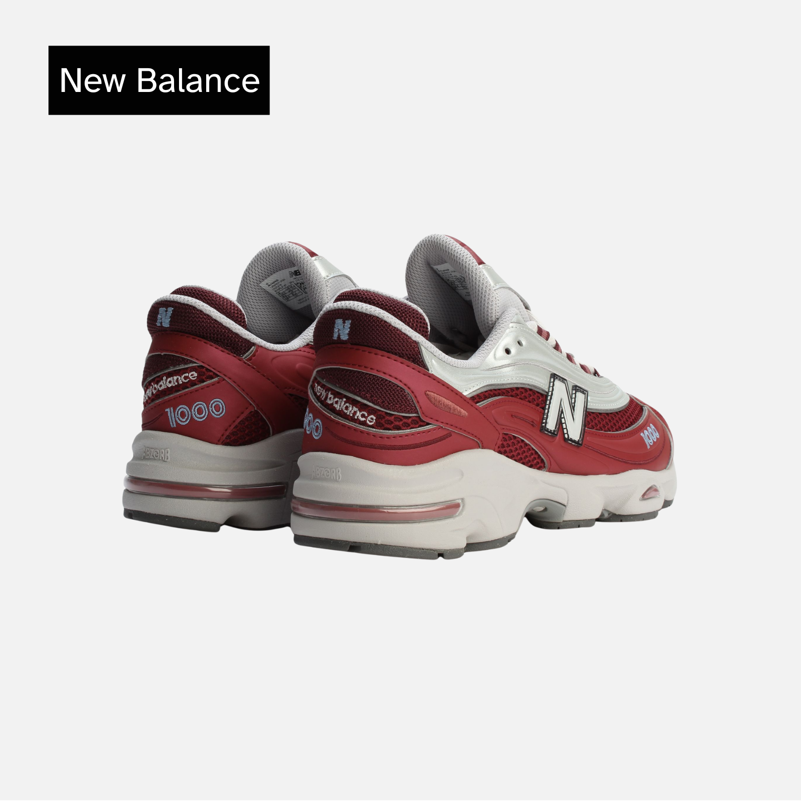 New Balance 1000 'Monarch Burgundy'