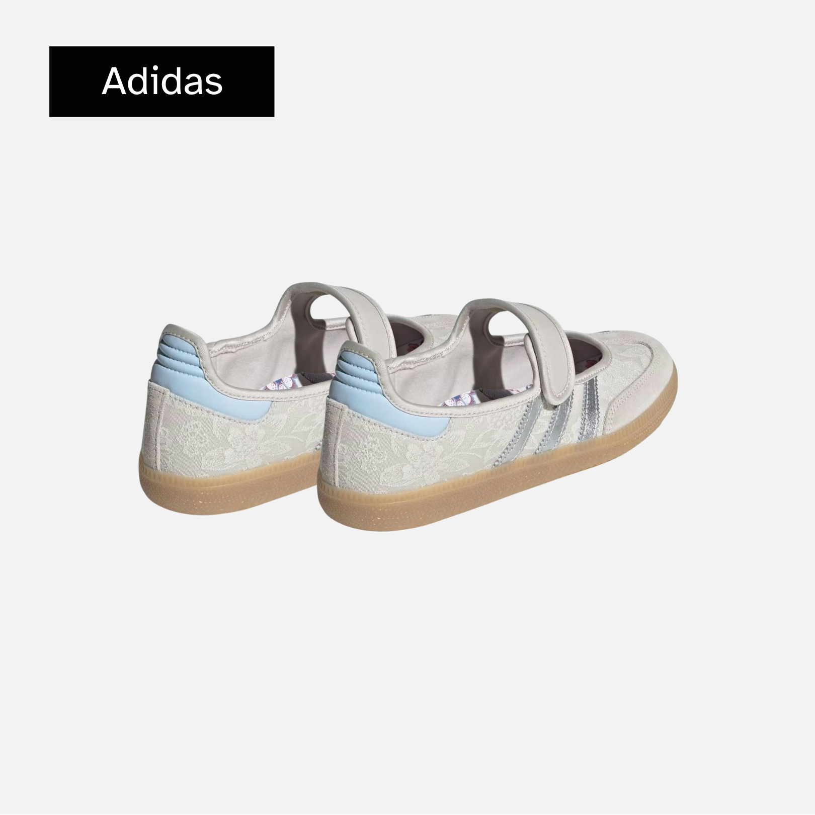 adidas Wmns Samba OG 'Chalk Pearl Silver Metallic'