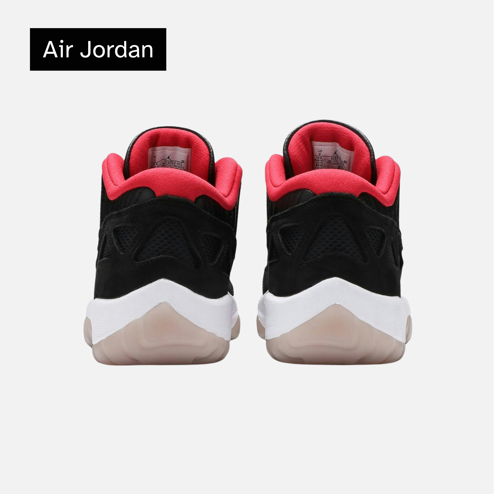 Air Jordan 11 Retro Low IE 'Bred' 2021