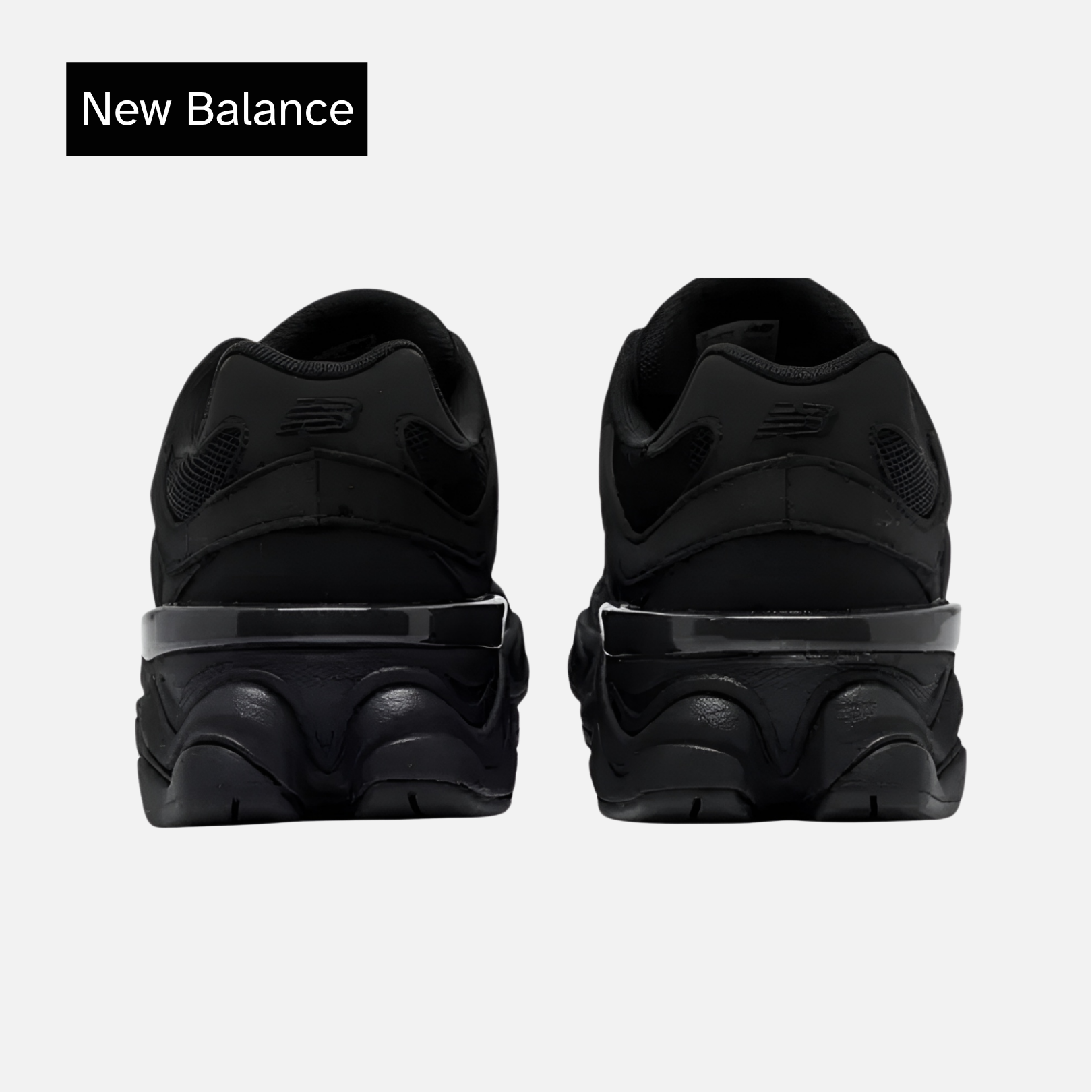 9060 Big Kid 'Triple Black Suede'