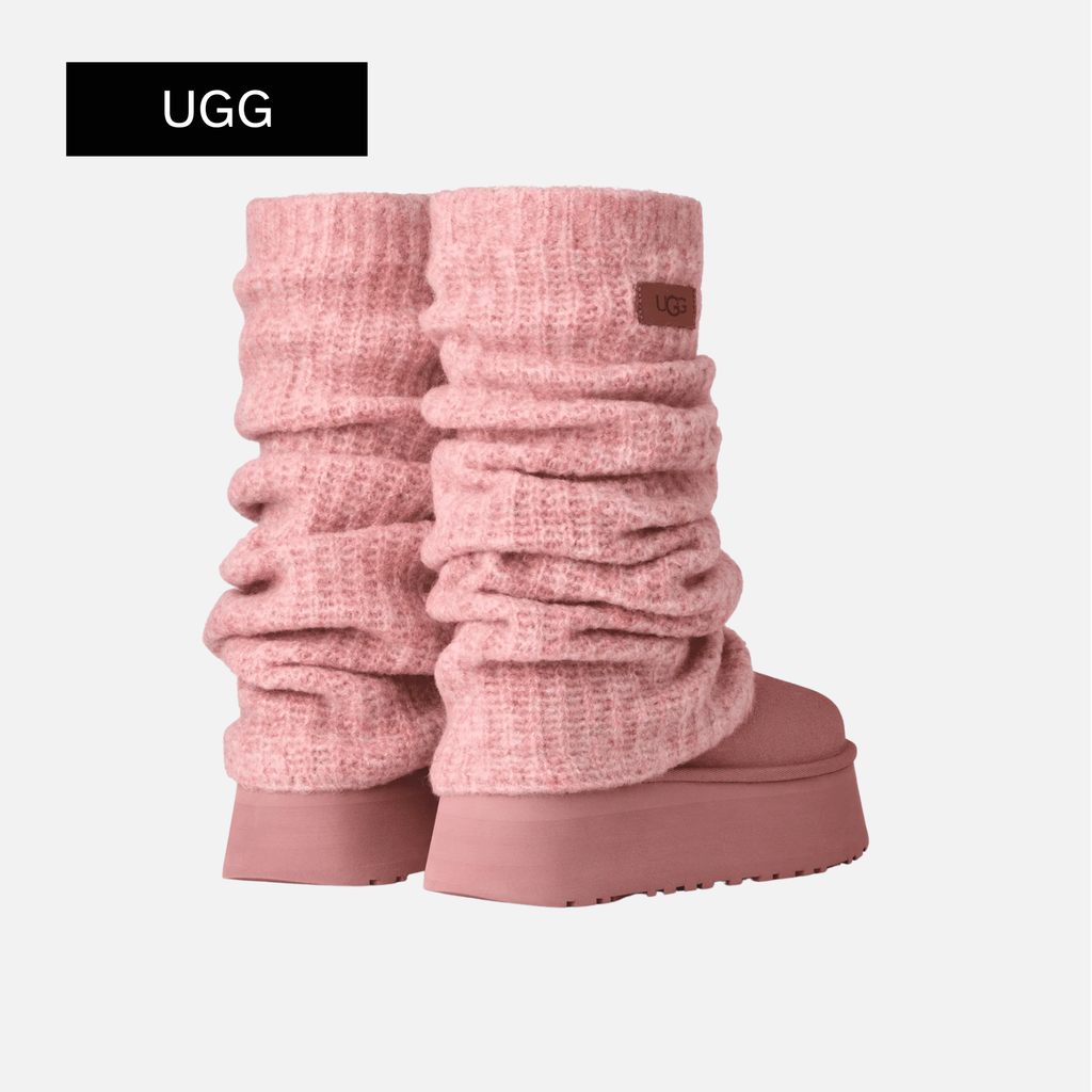 UGG Wmns Classic Mini Dipper Legwarmer 'Pink Dawn'