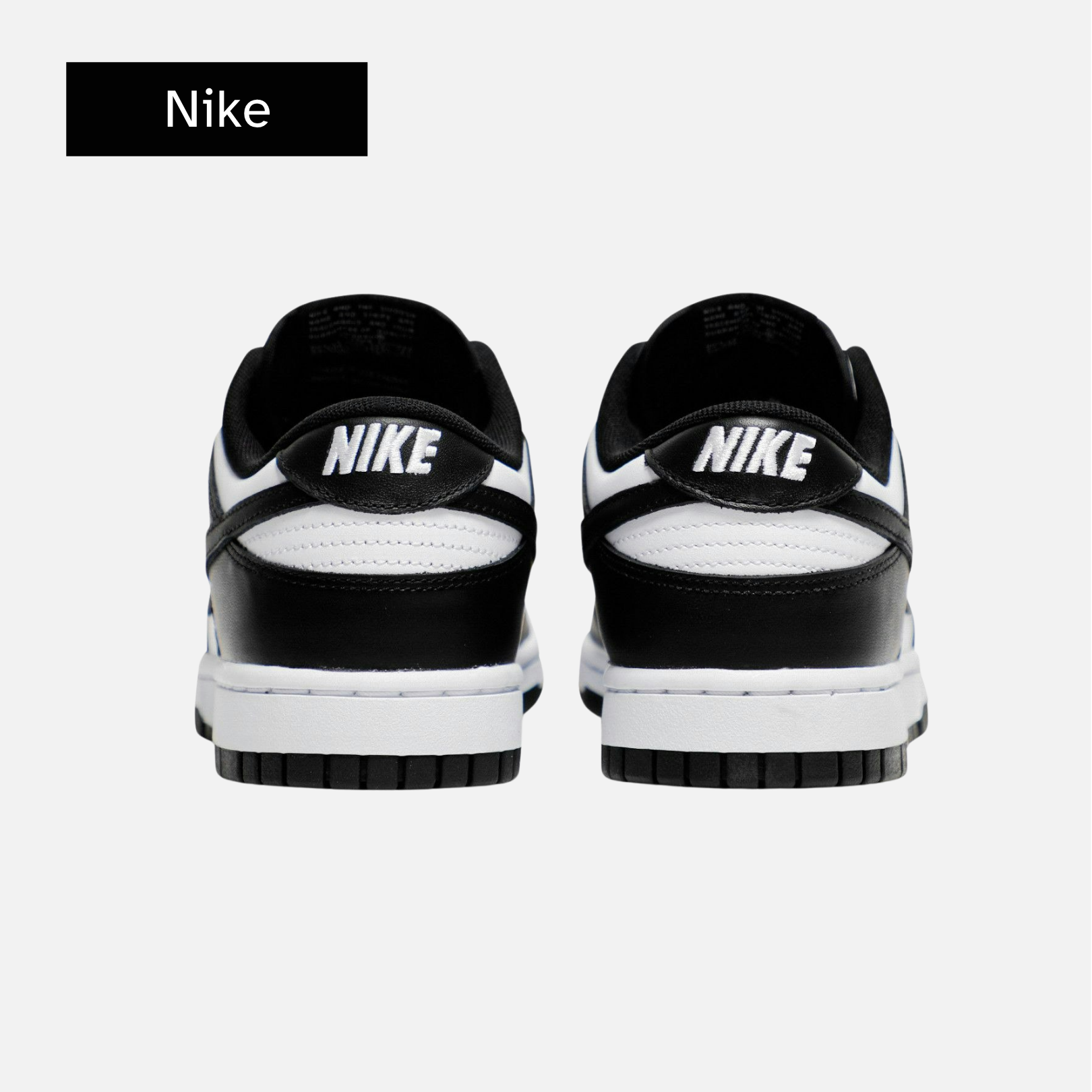 Dunk Low 'Black White'