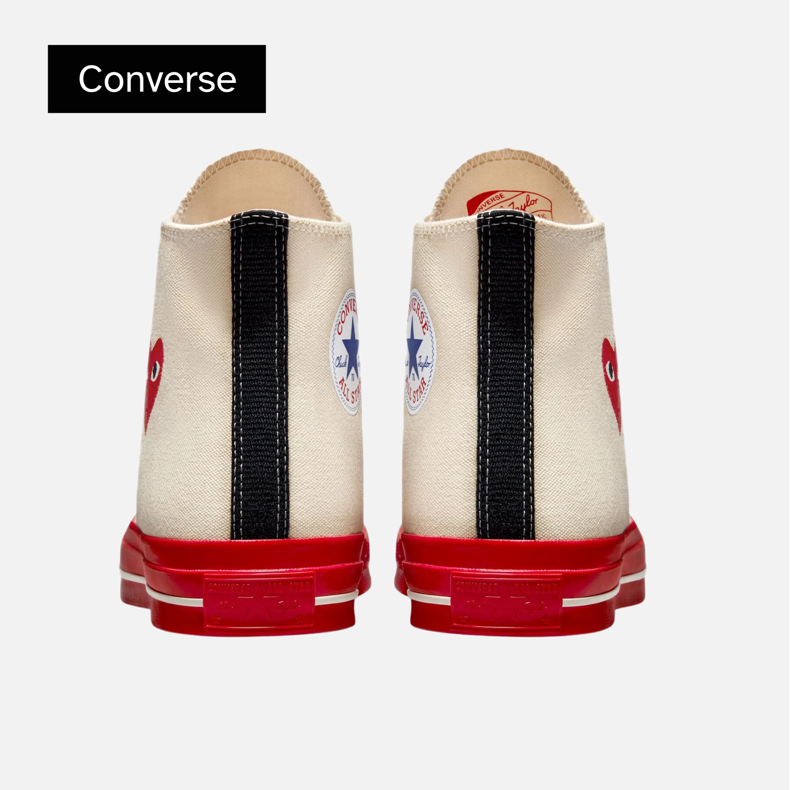 Comme des Garçons Play x Chuck 70 High 'Pristine Red'