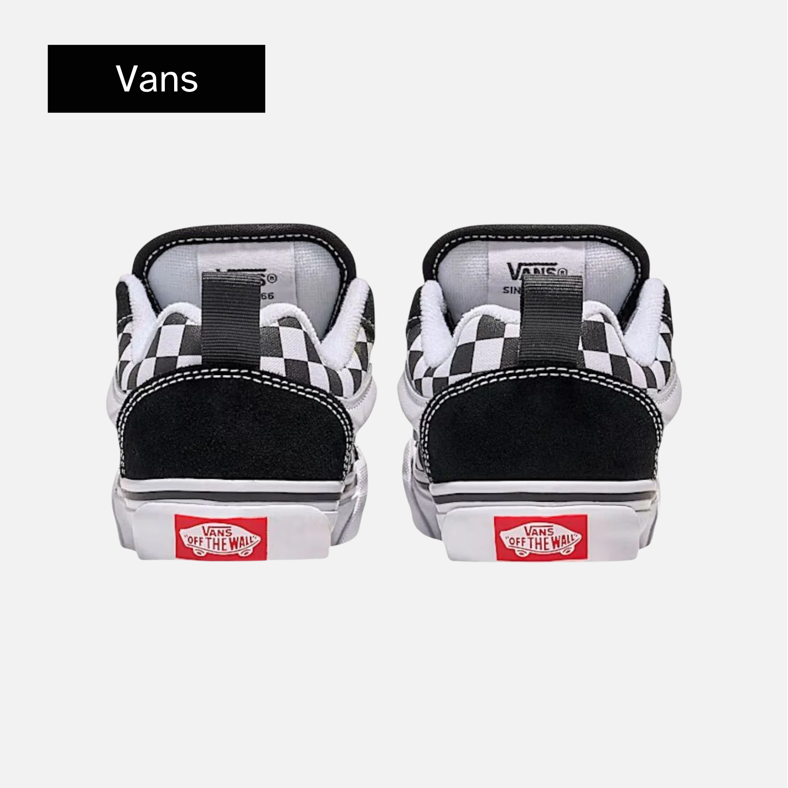 Vans Knu-Skool Kids 'Checkerboard - Black White'