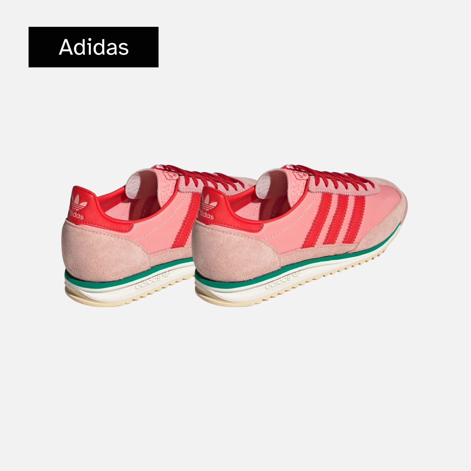 adidas SL72 Wmns OG 'Semi Pink Spark Red'