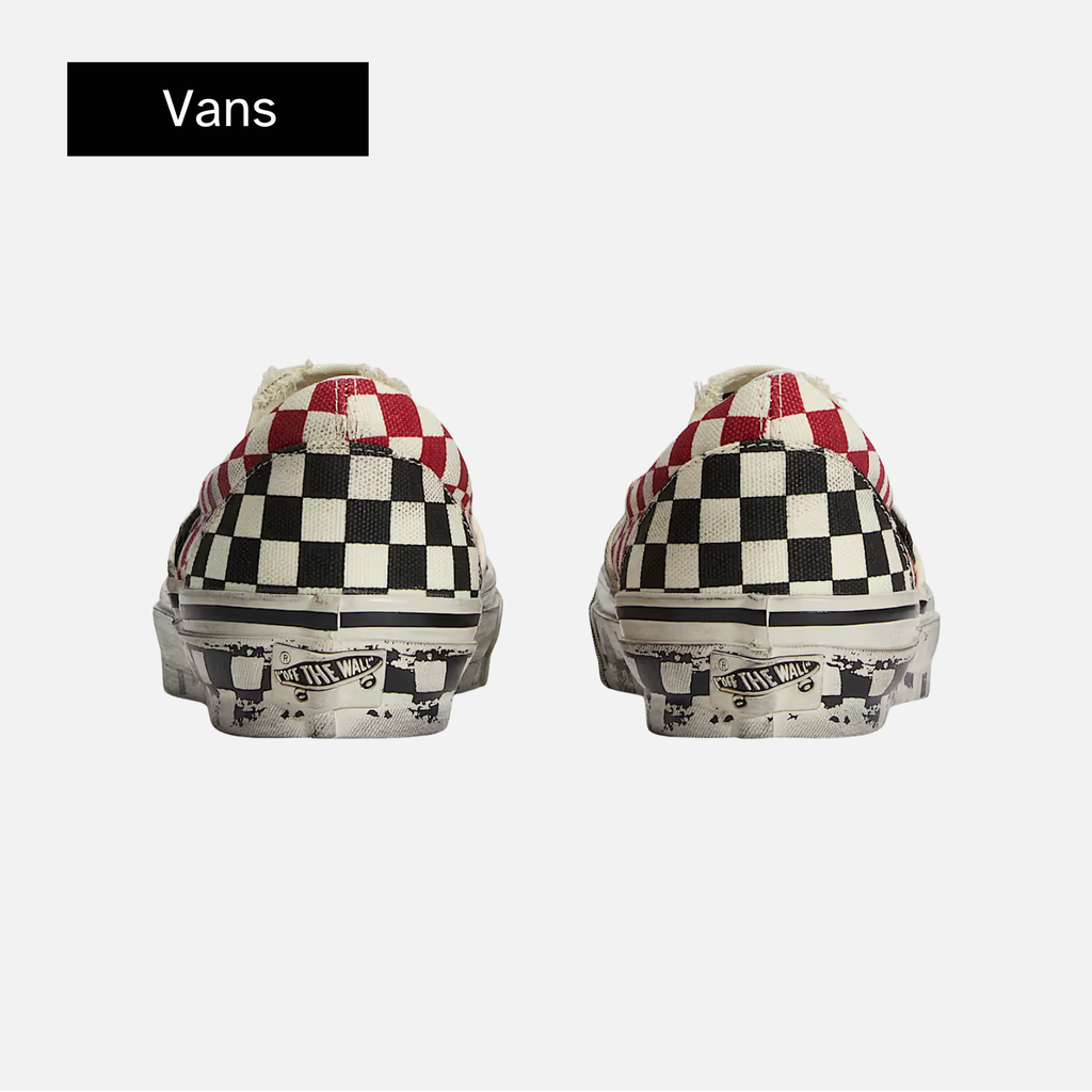 Vans LX Classic Slip-On 98 Act Of Disagreement 'Black Checkerboard'
