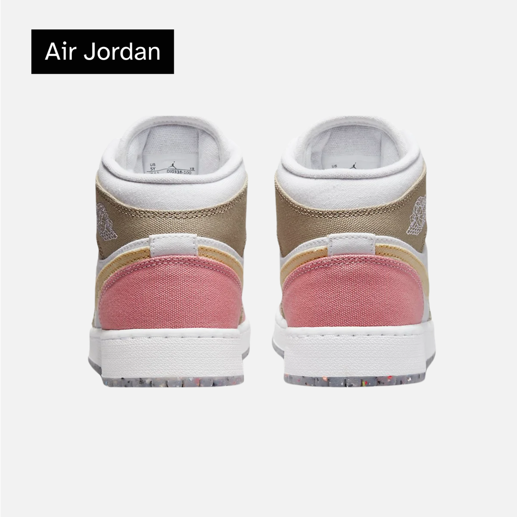 Air Jordan 1 Mid SE GS 'Pastel Grind'