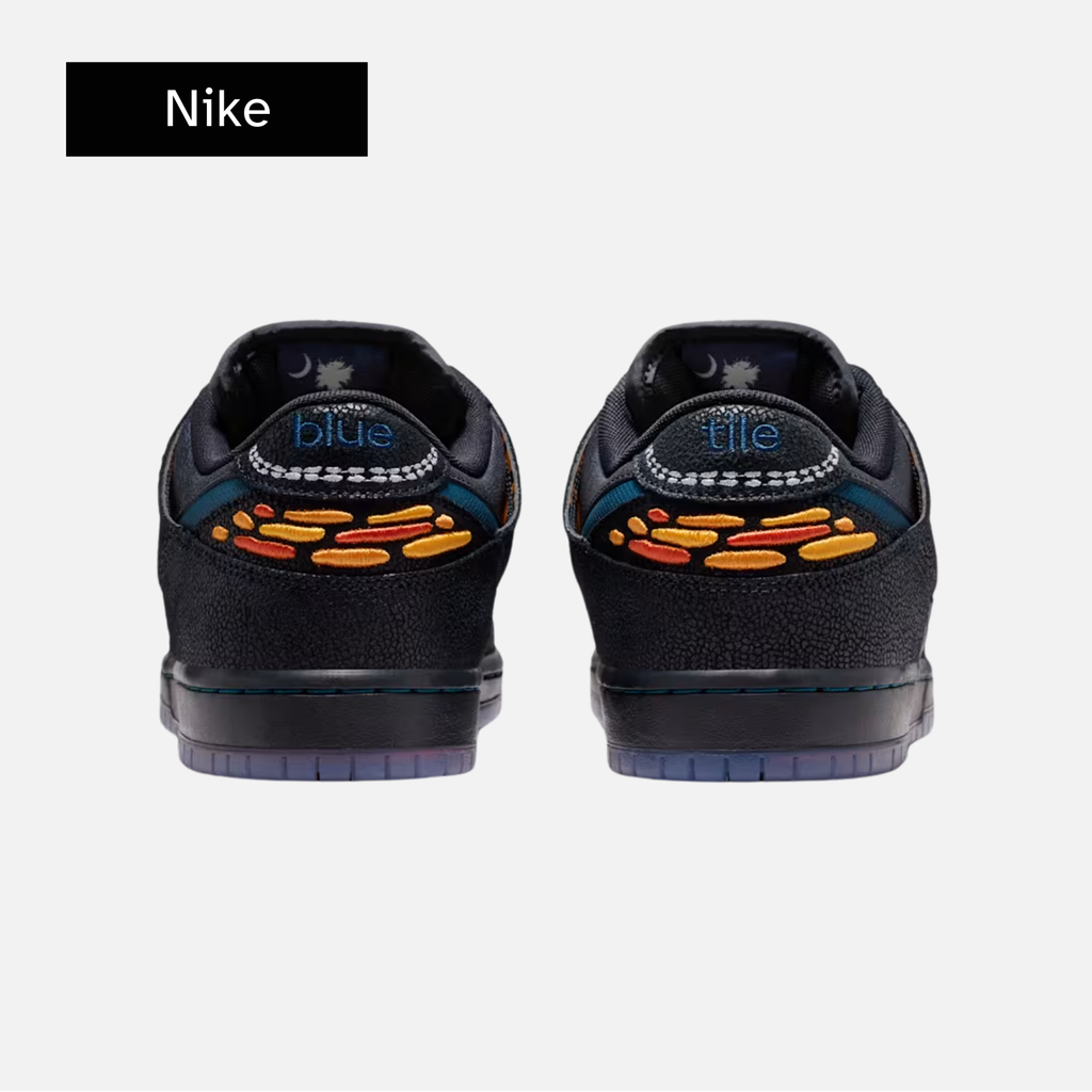 Bluetile x Nike SB Dunk 'Black Marina White'