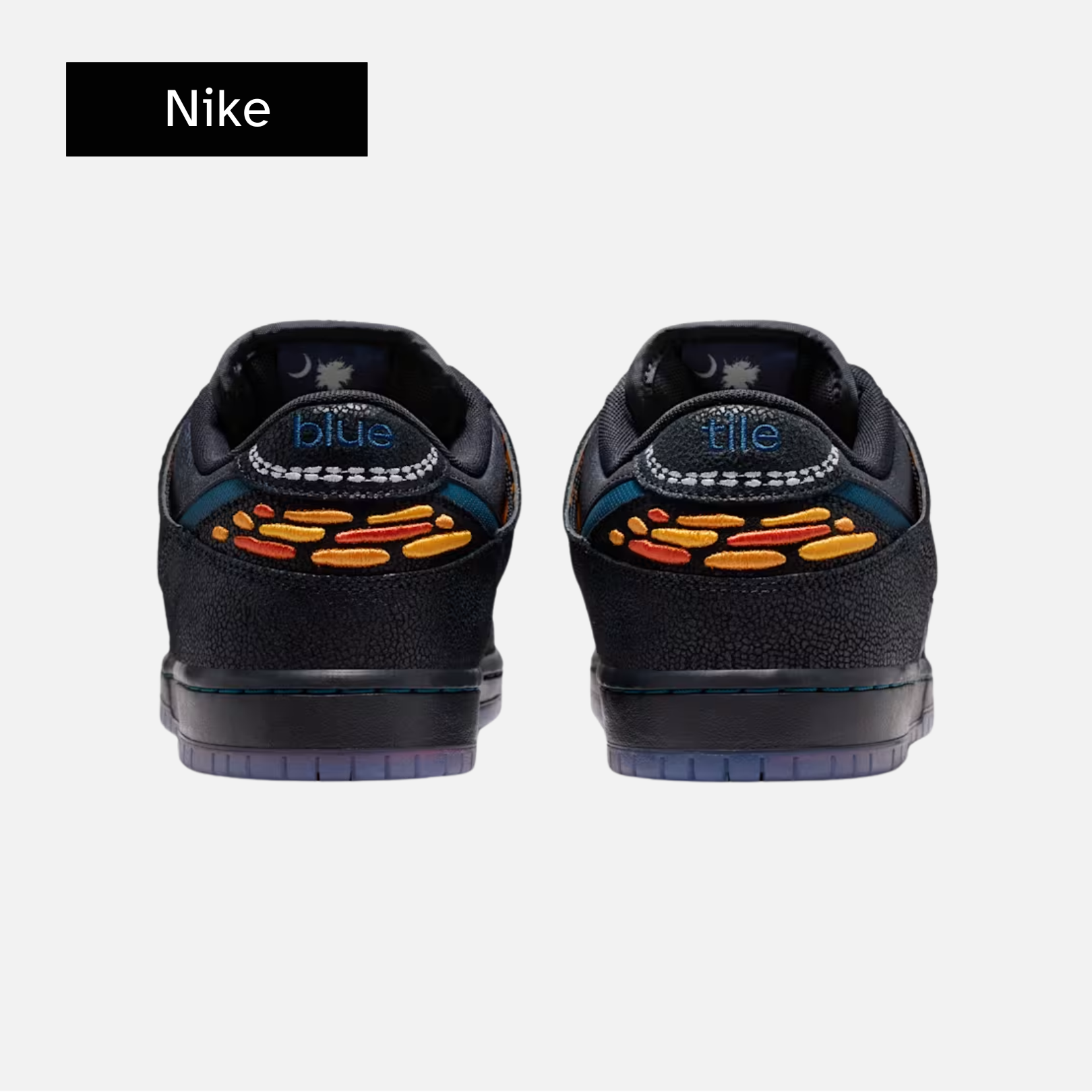 Bluetile x Nike SB Dunk 'Black Marina White'