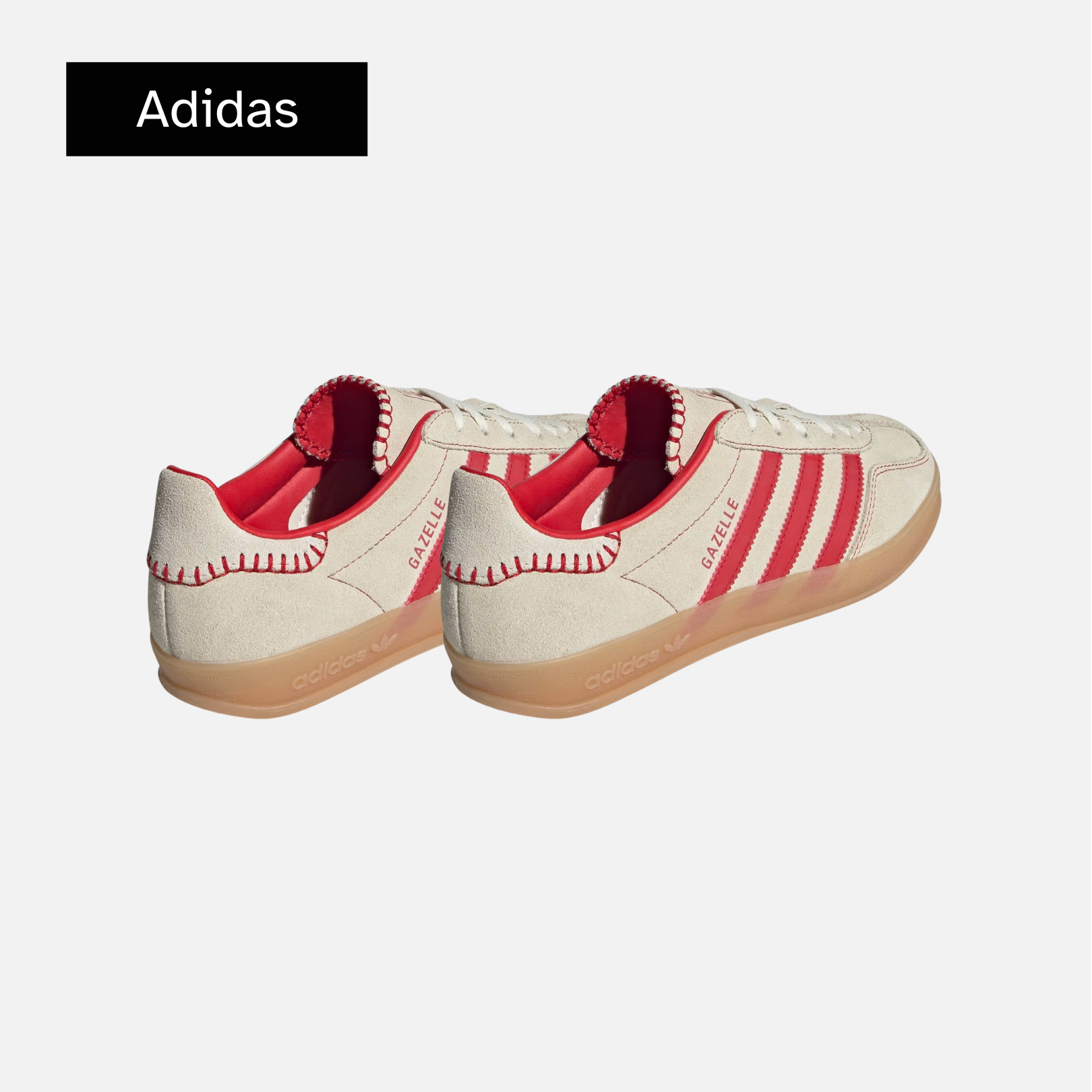 adidas Wmns Gazelle Indoor 'Beige Scarlet Gum'