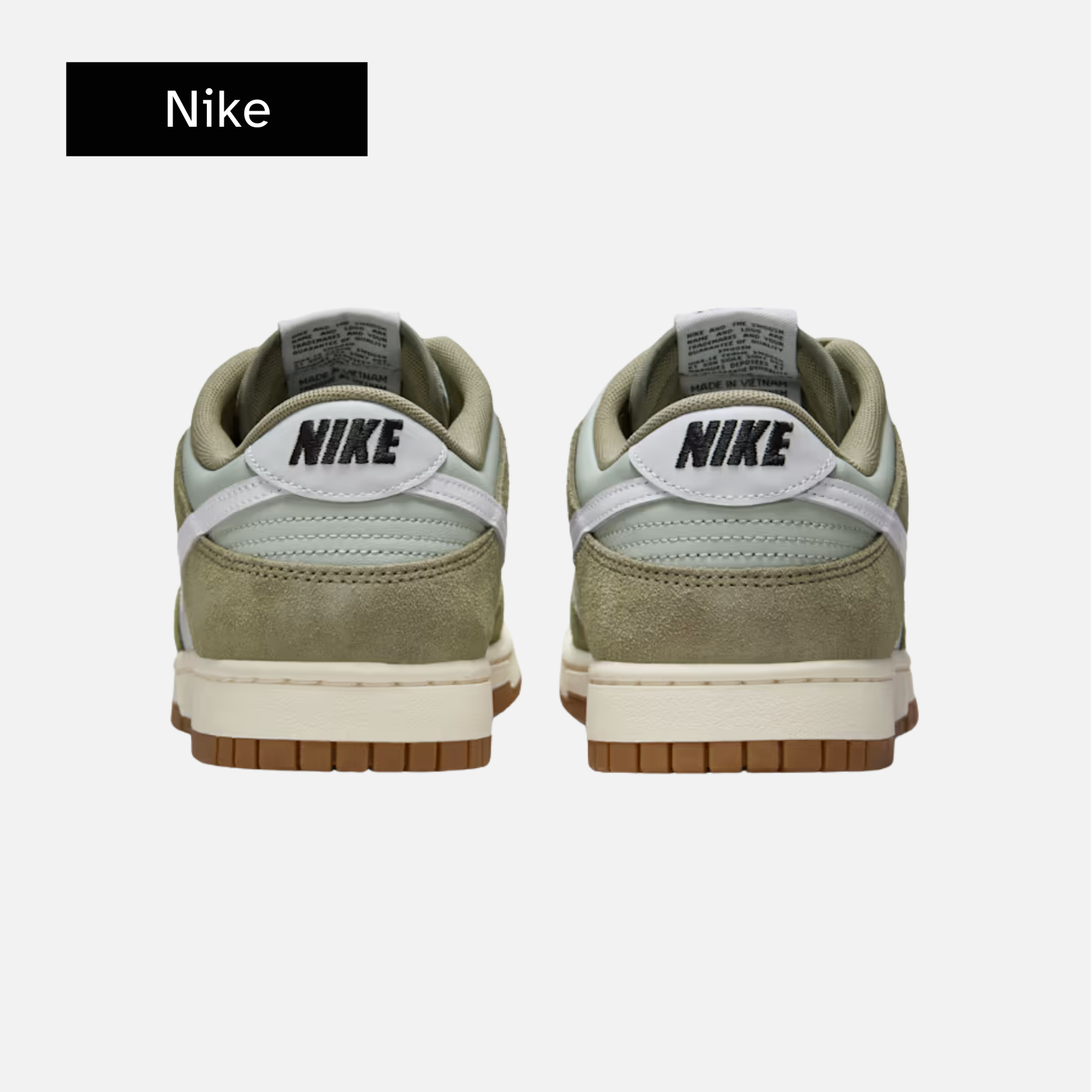 Nike Dunk Low 'Gum Pack - Olive'