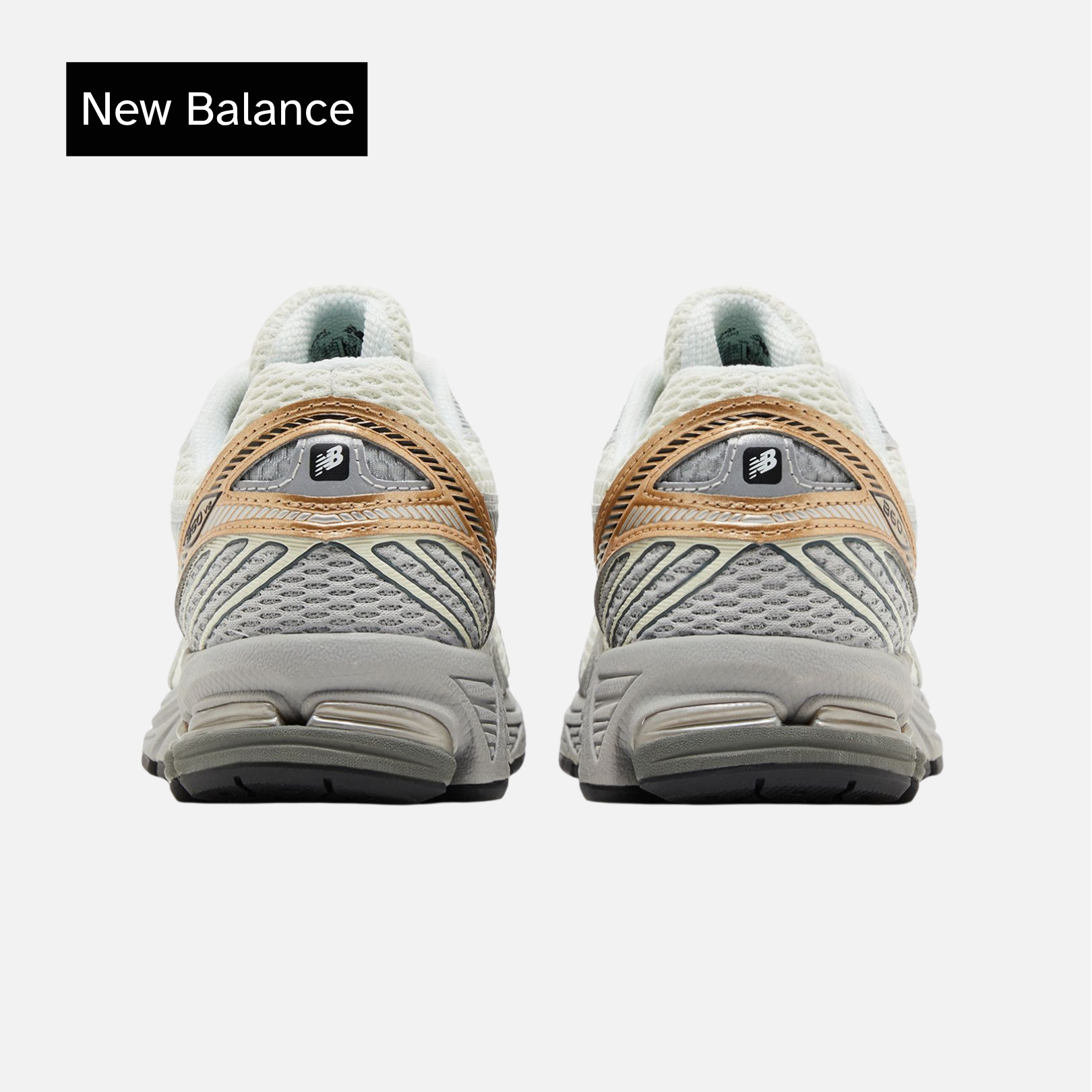 New Balance 860v2 'Sea Salt Gold Metallic'