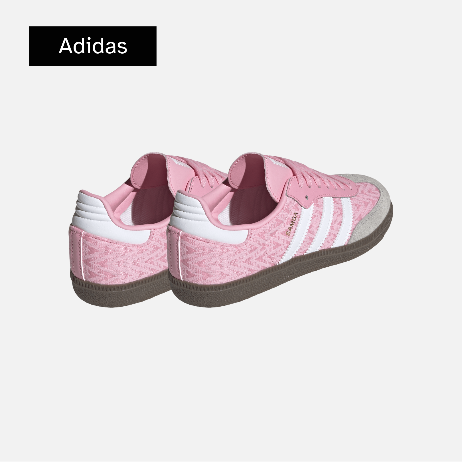 adidas Samba OG Big Kid 'Light Pink Cloud White Gum'