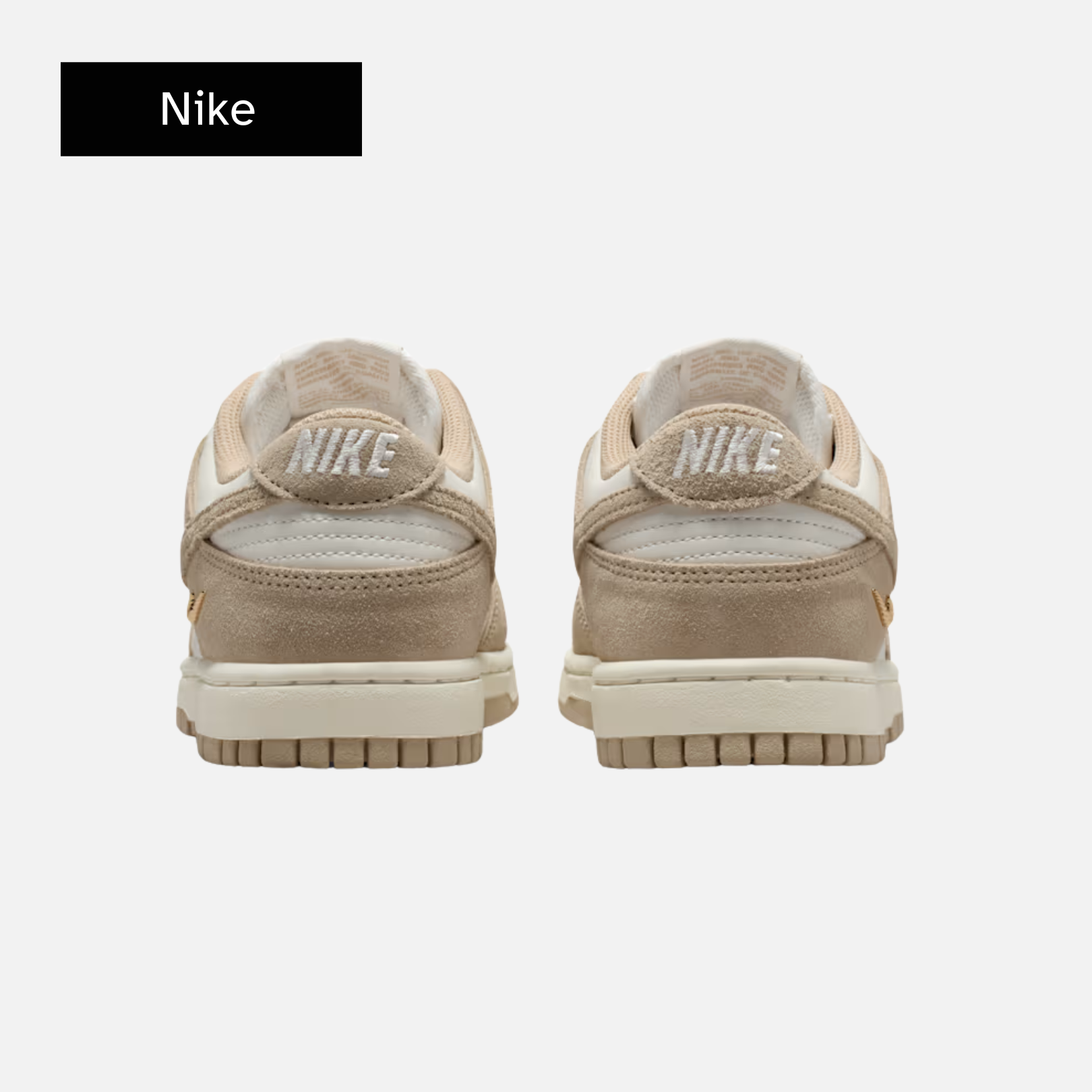 Nike Wmns Dunk Low 'Sail White Metallic Gold'