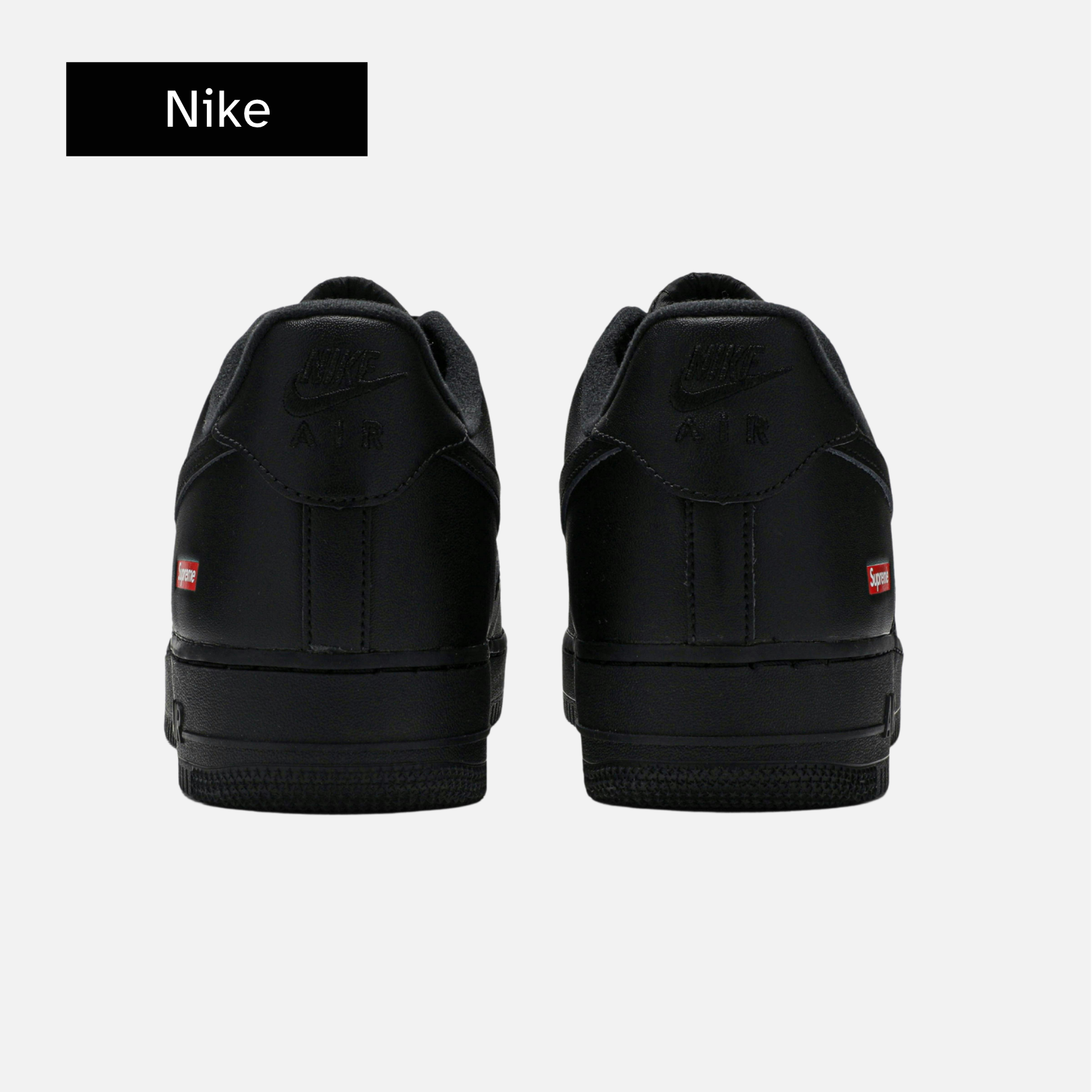 Supreme x Air Force 1 Low 'Box Logo - Black'