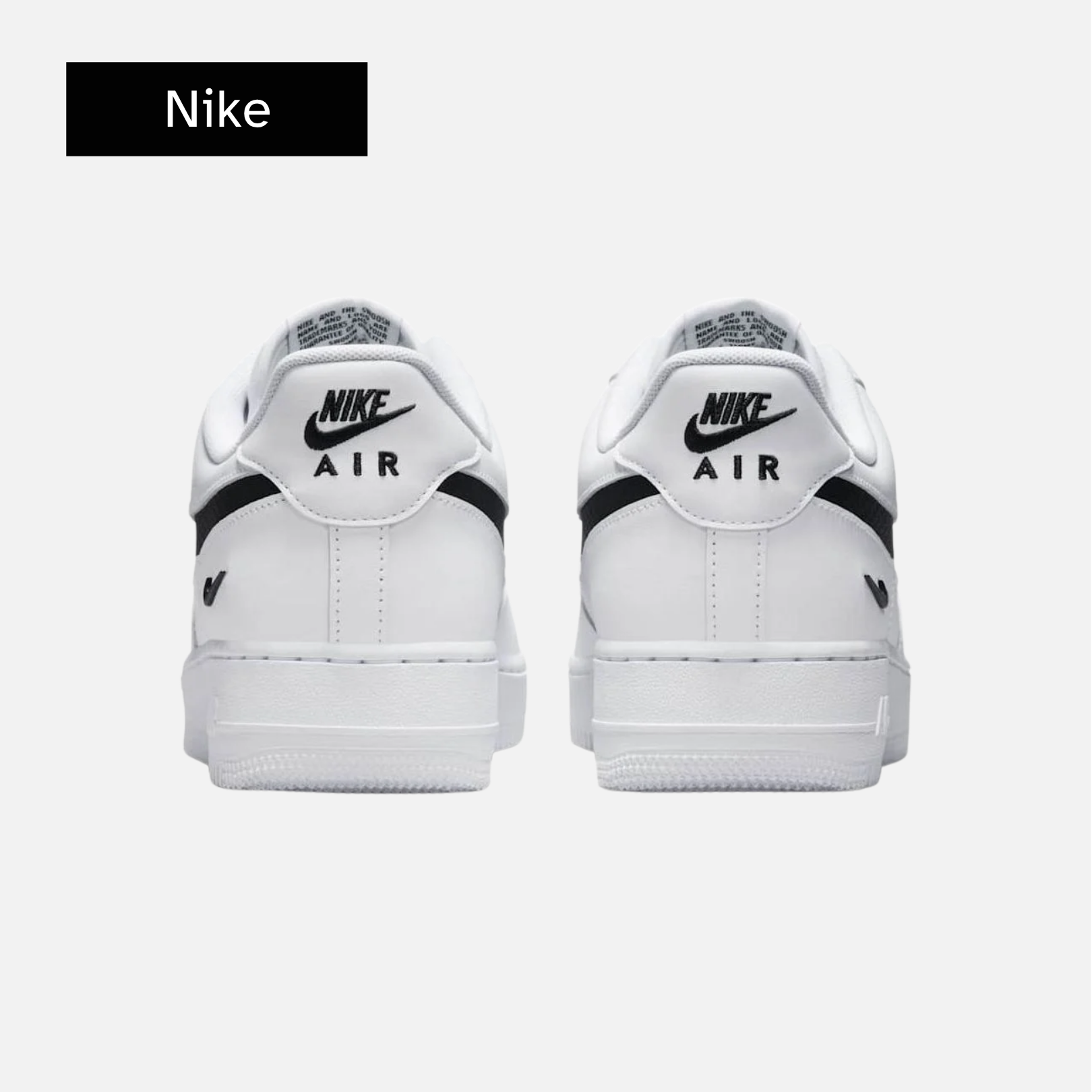 Nike Air Force 1 Low SE Nylon Swoosh White Black