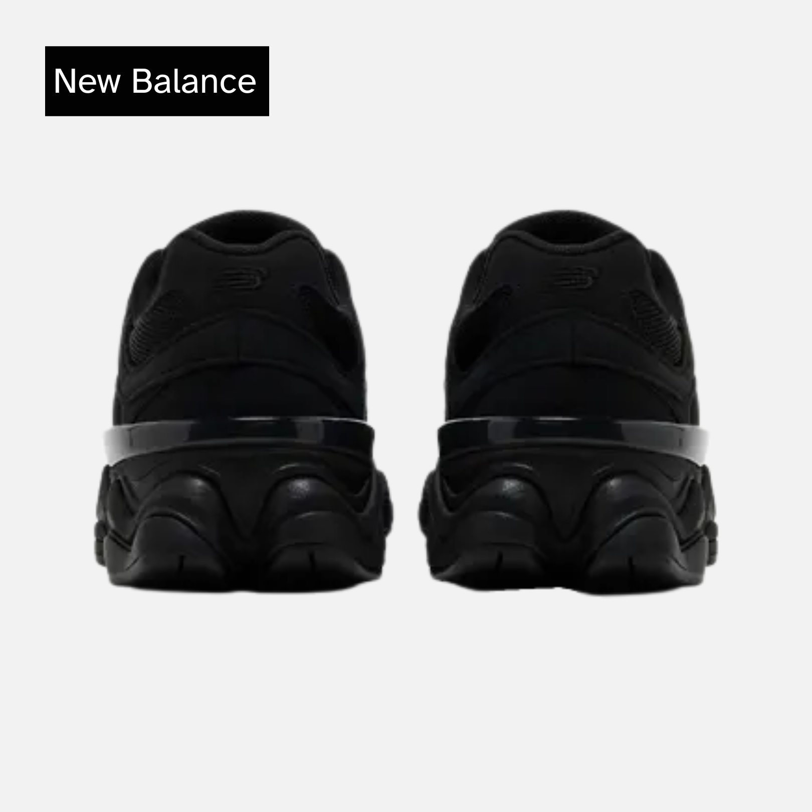 9060 Big Kid 'Triple Black Suede'