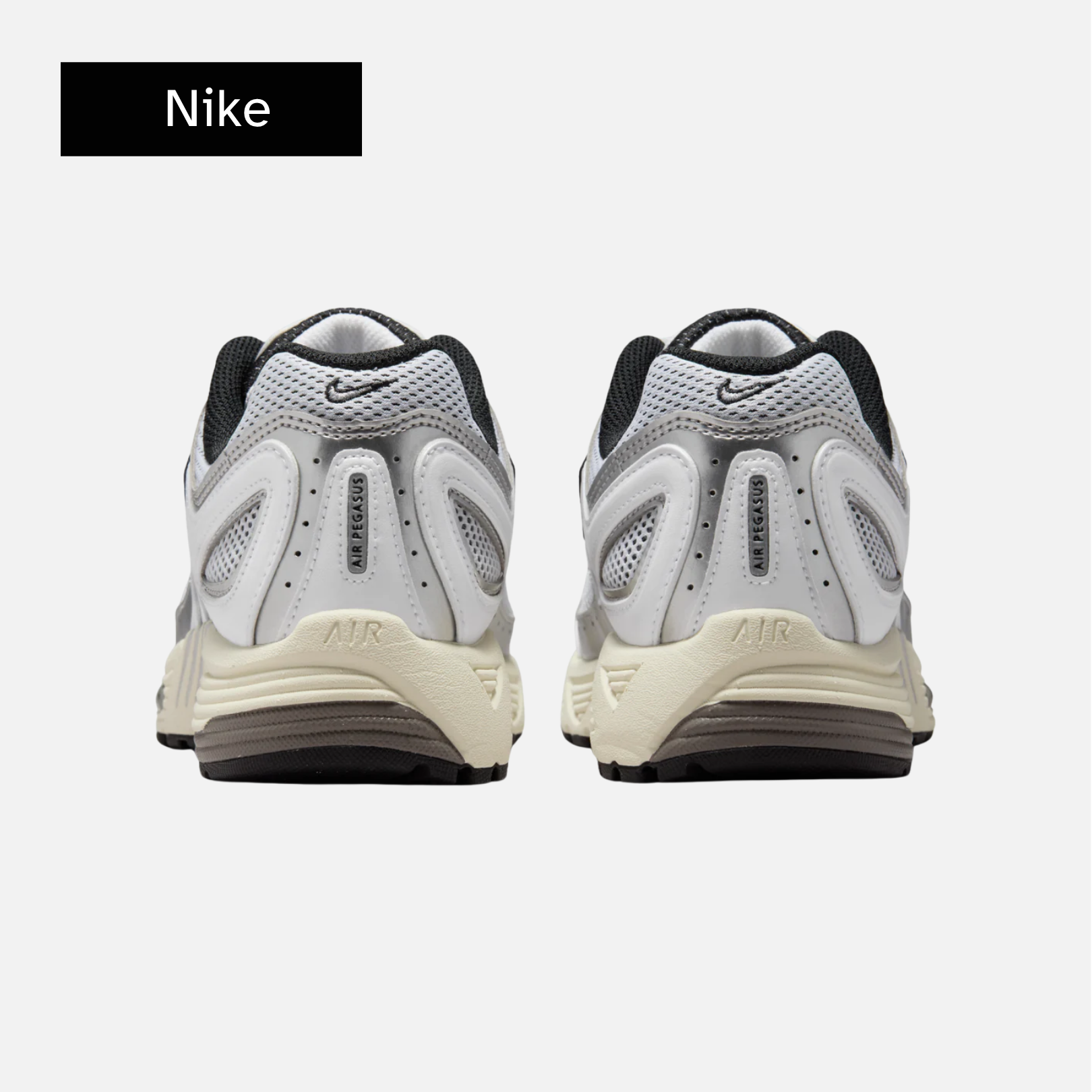 Nike Wmns Air Pegasus 2K5 'White Black Metallic Silver'