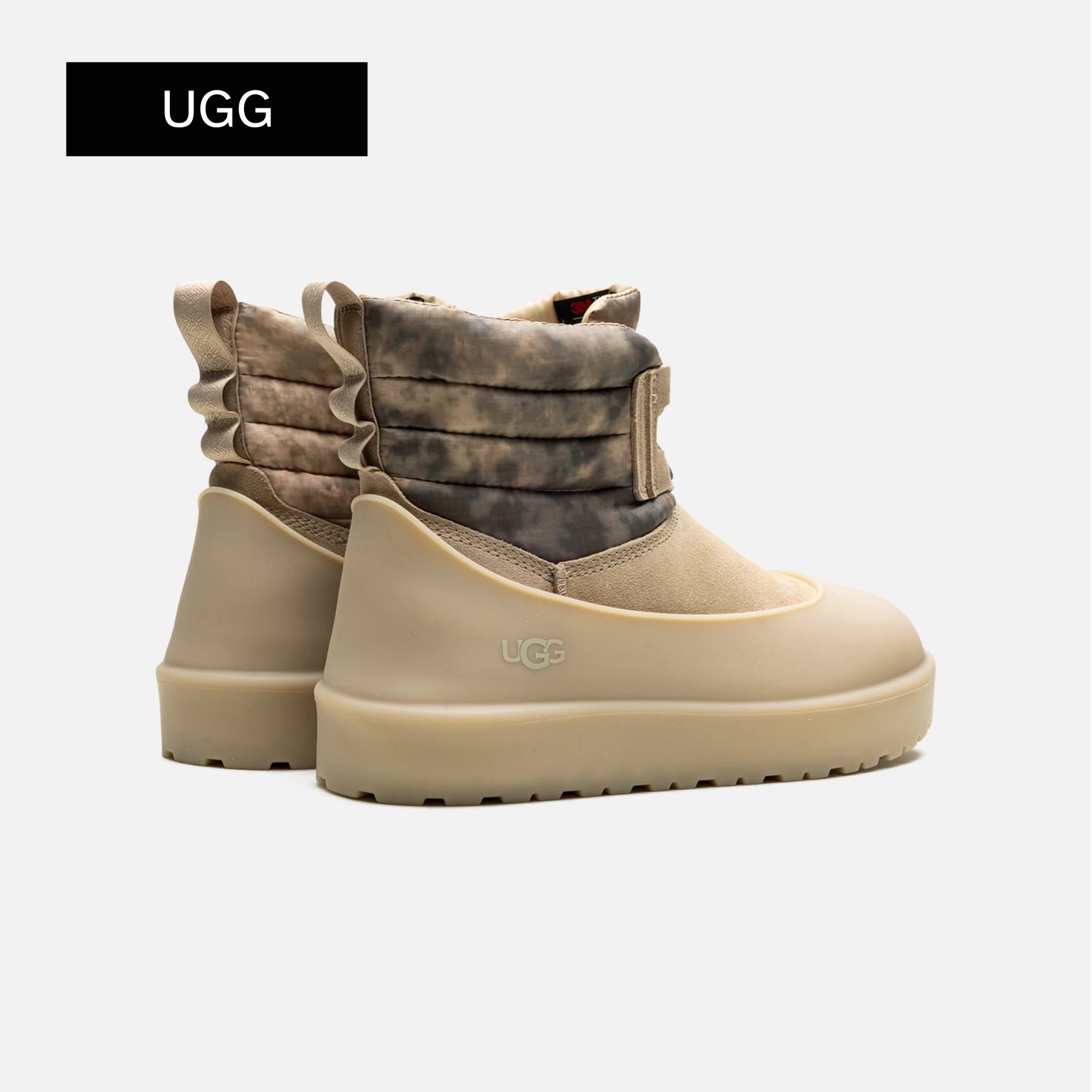 UGG Classic Mini Lace WEA Smokescreen Boot Mustard Seed