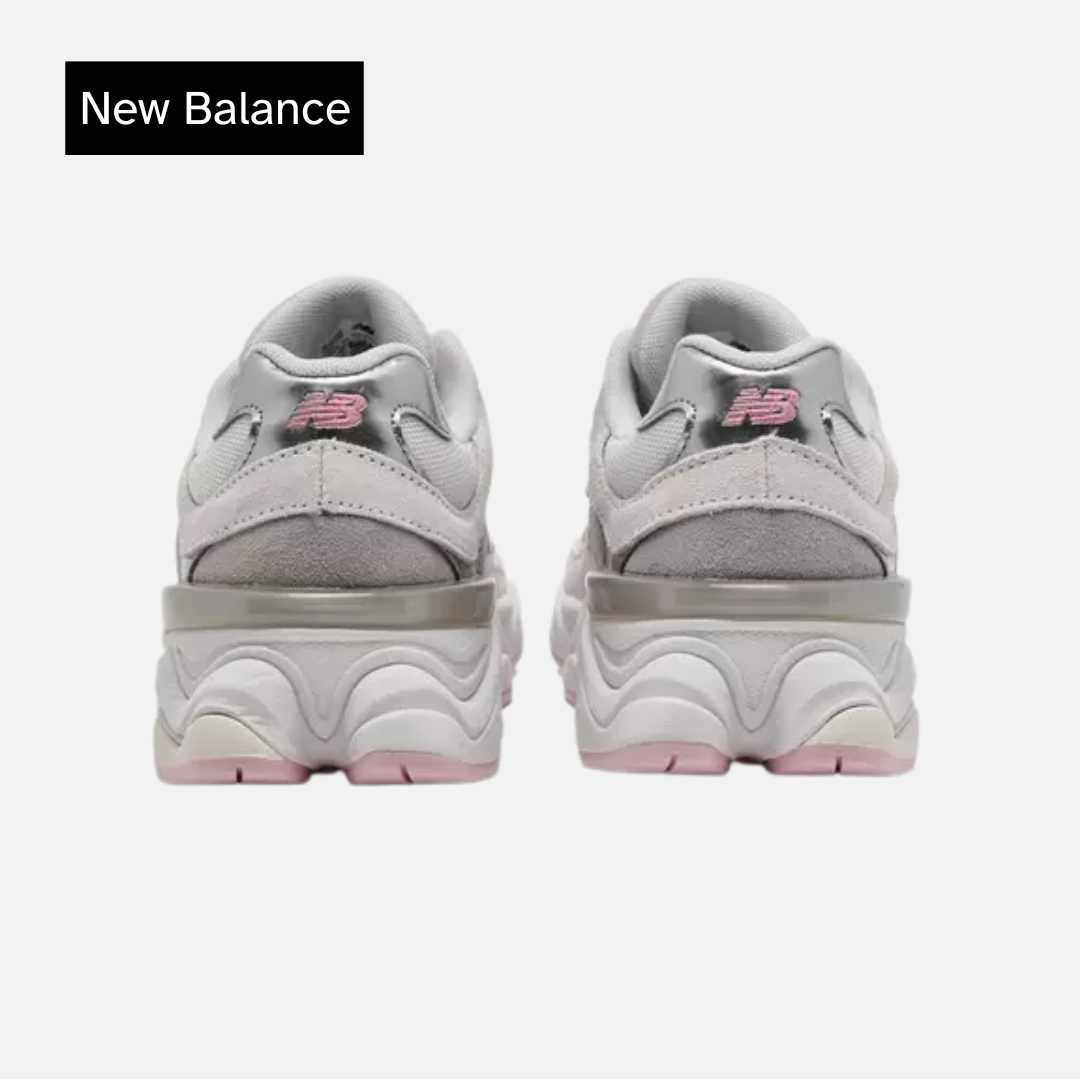 New Balance 9060 Casual Shoes Pink/Grey Grade School