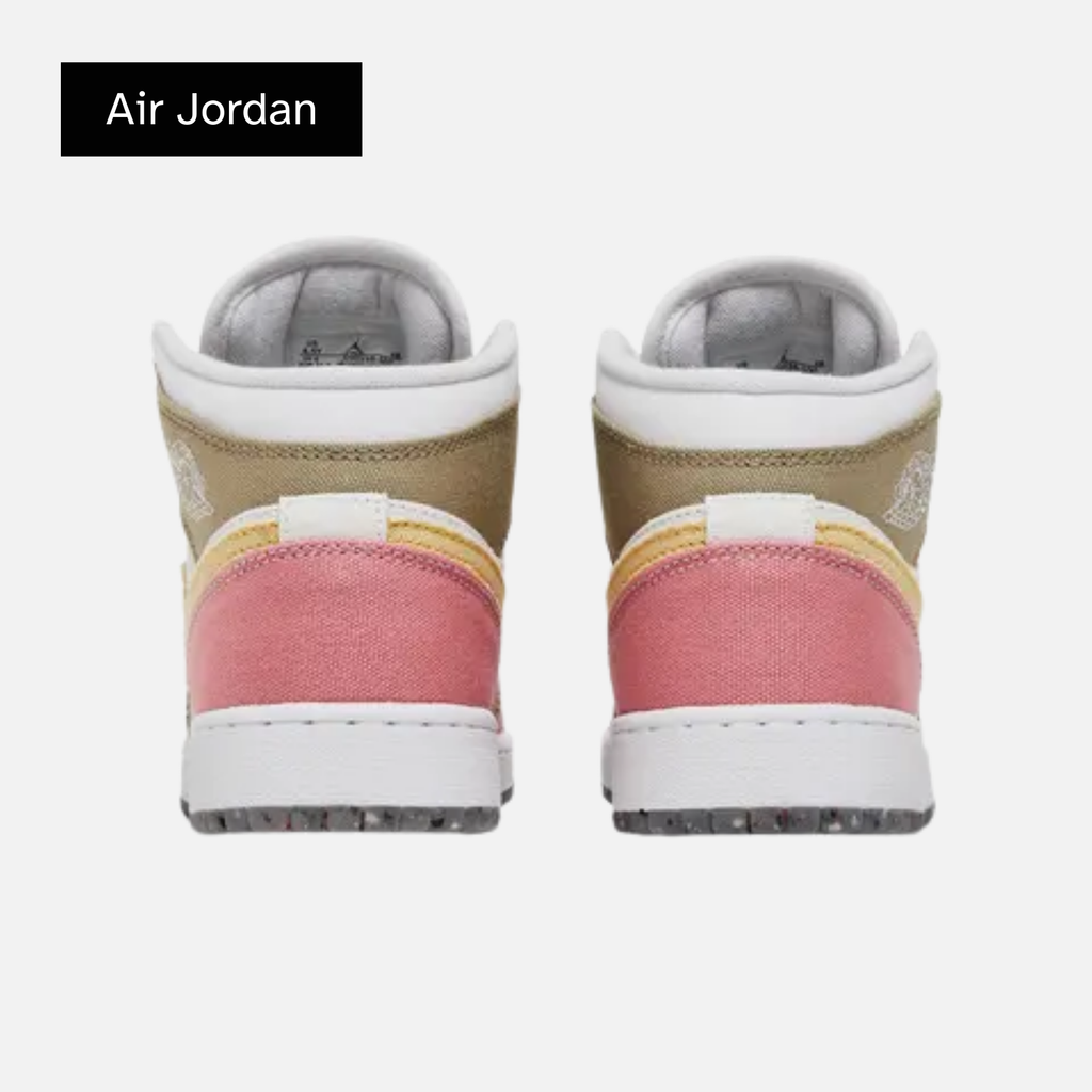 Air Jordan 1 Mid SE GS 'Pastel Grind'