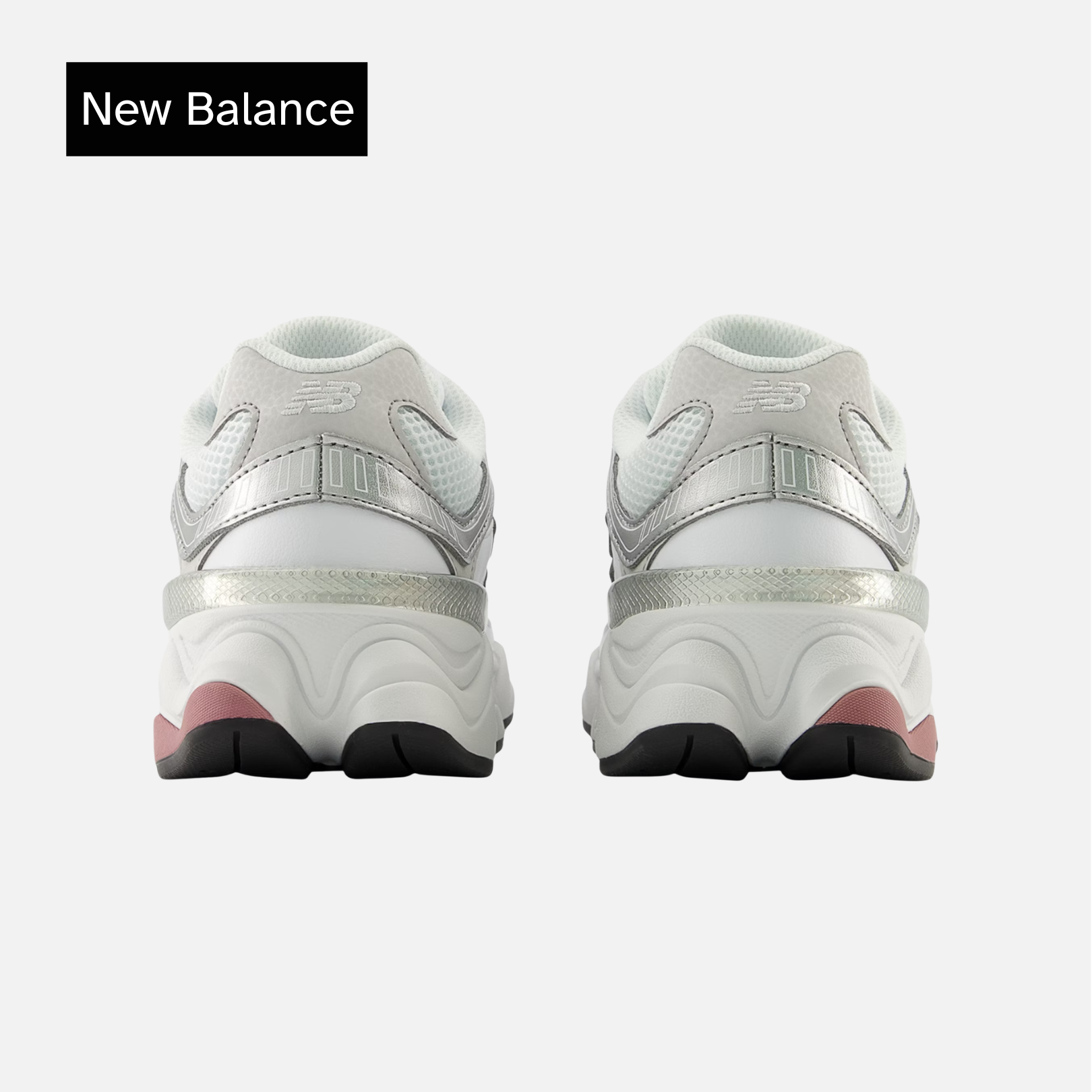 New Balance 9060 Lace Big Kid 'White Rose'