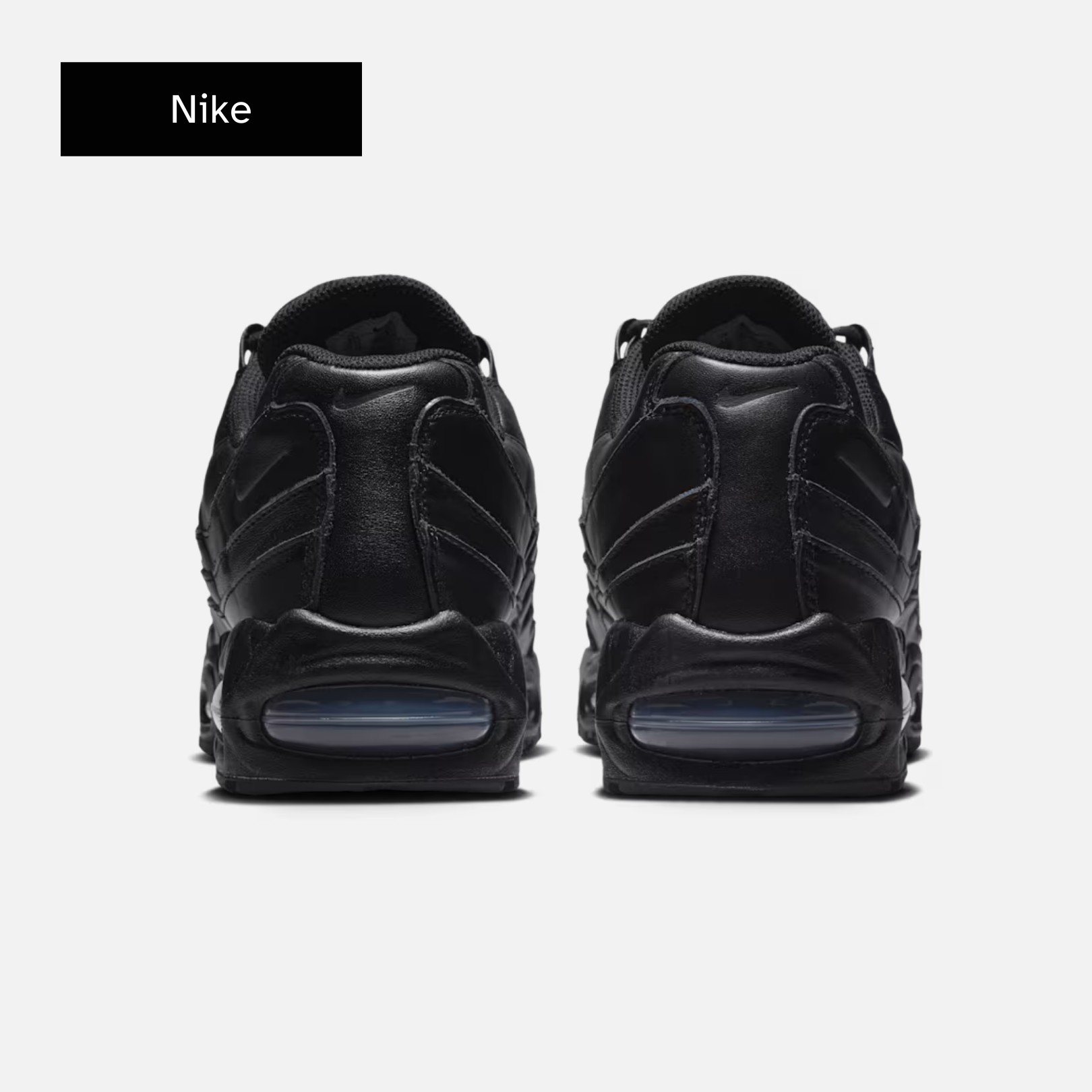 Nike Air Max 95 'Big Bubble - Black Leather'