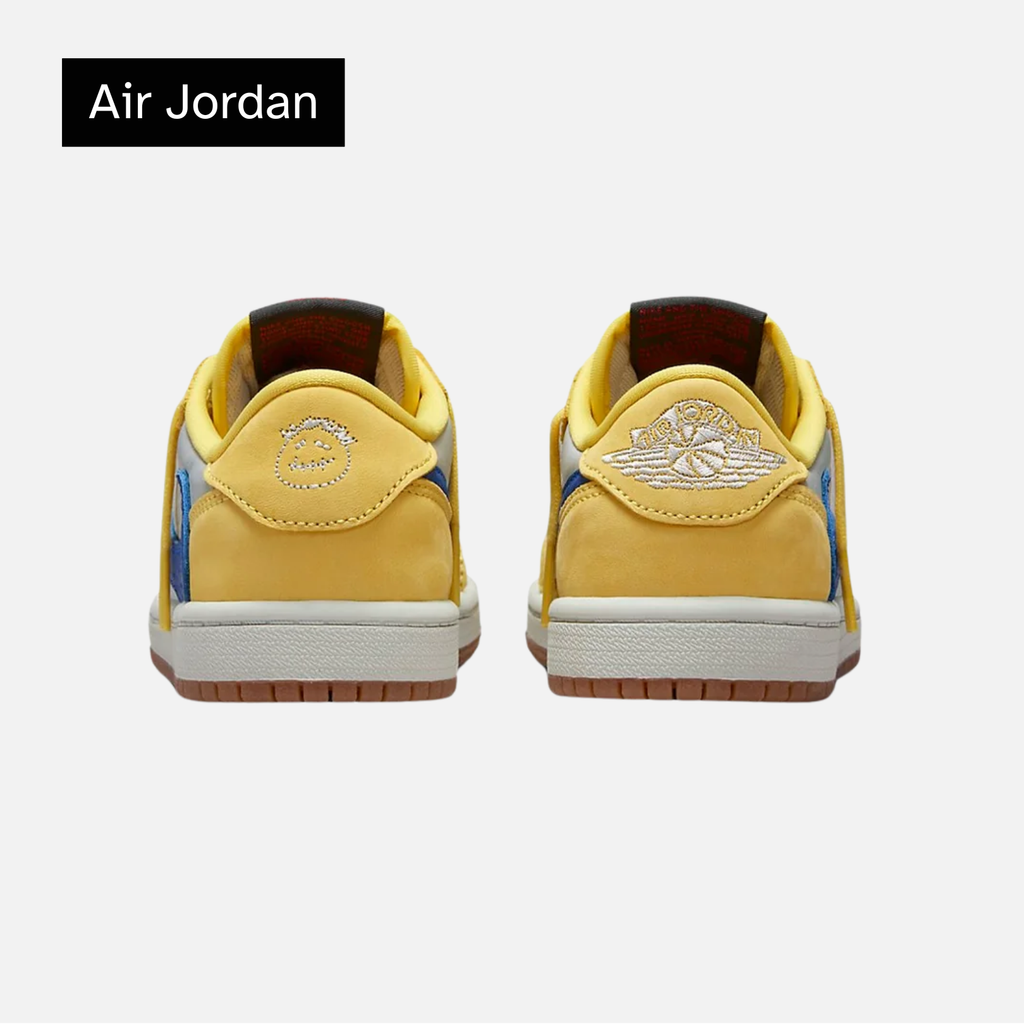 Travis Scott x Air Jordan 1 Retro Low OG SP PS 'Canary'