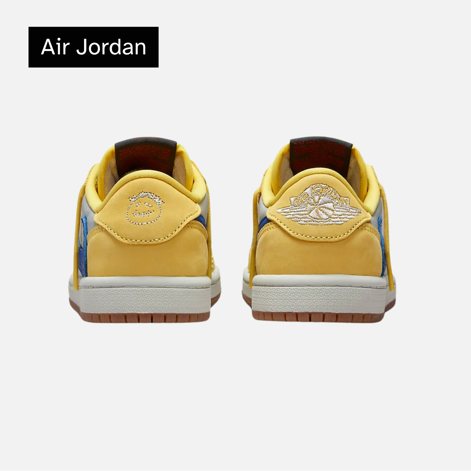 Travis Scott x Air Jordan 1 Retro Low OG SP PS 'Canary'