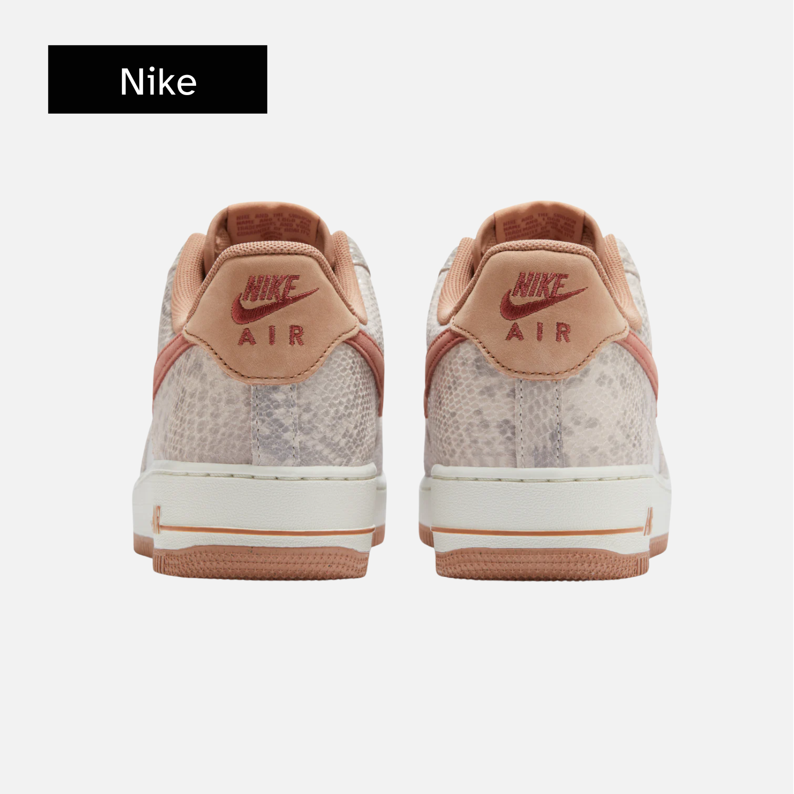 Nike Air Force 1 '07 LV8 'Snakeskin Pack - Canyon Rust'